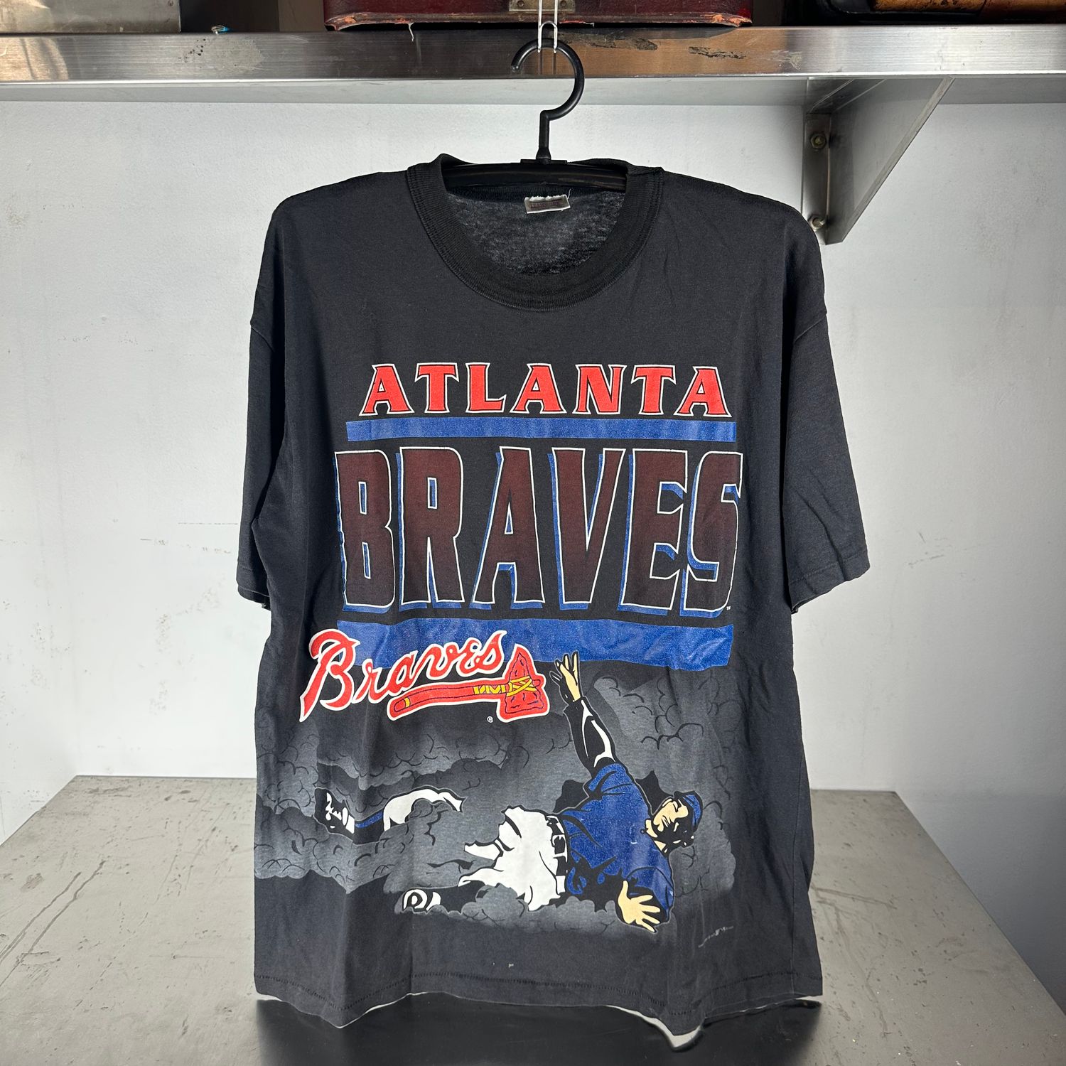 ​​Vintage 1993 Atlanta Braves MLB Double Sided T-shirt