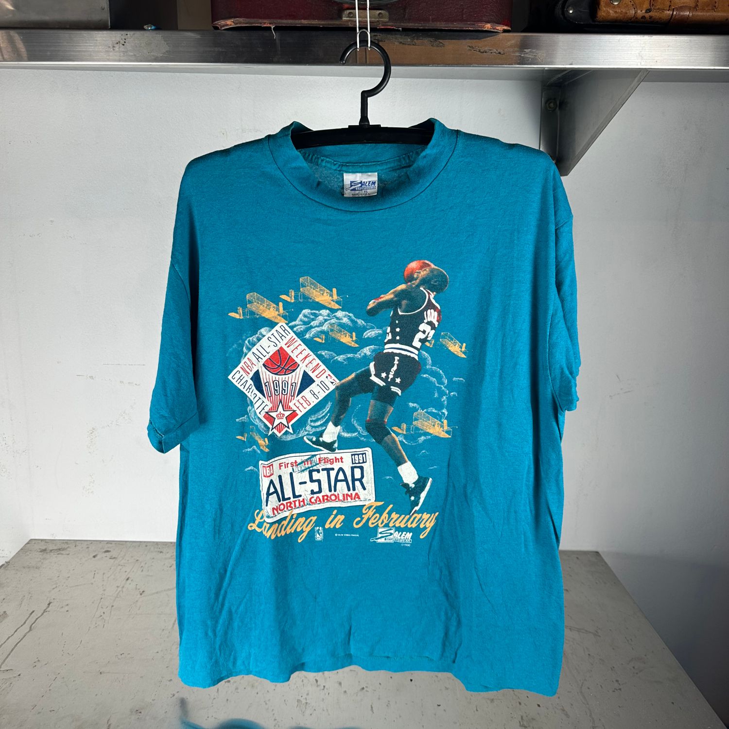 ​​Vintage 1991 NBA All-Star Weekend Michael Jordan Salem Sportswear T-shirt