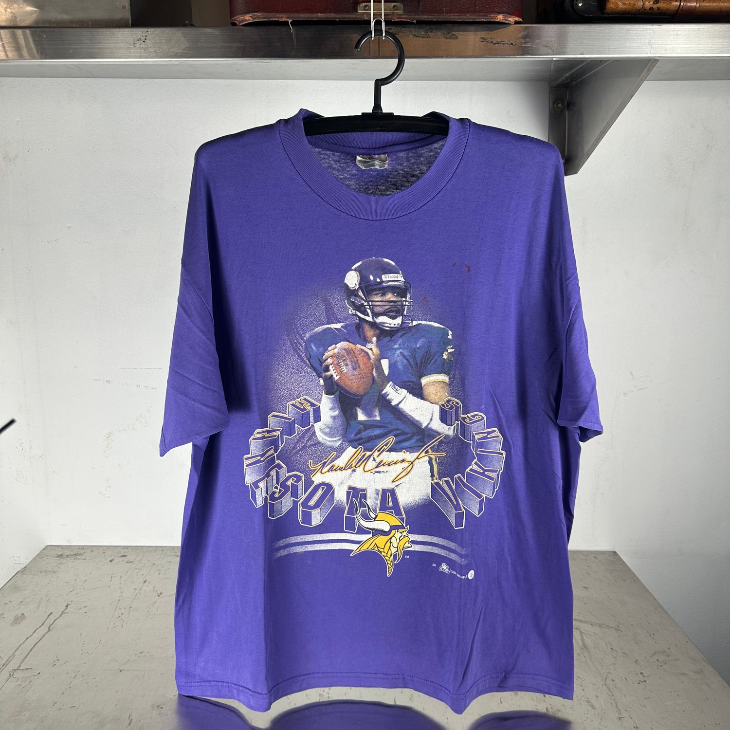 ​​Vintage 1998 Randall Cunningham Minnesota Vikings NFL XL T-shirt