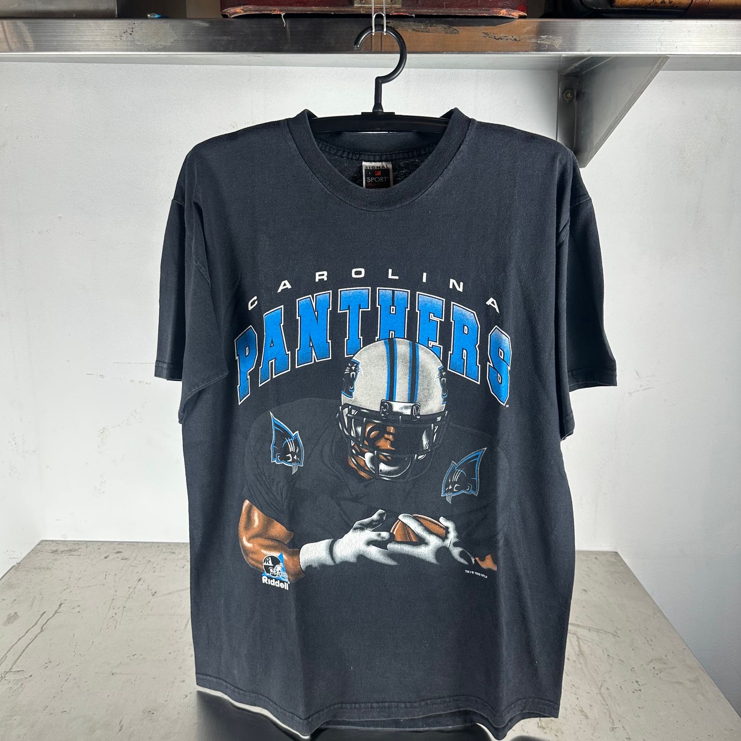 ​​Vintage 1996 Carolina Panthers NFL Double Sided Graphic T-shirt