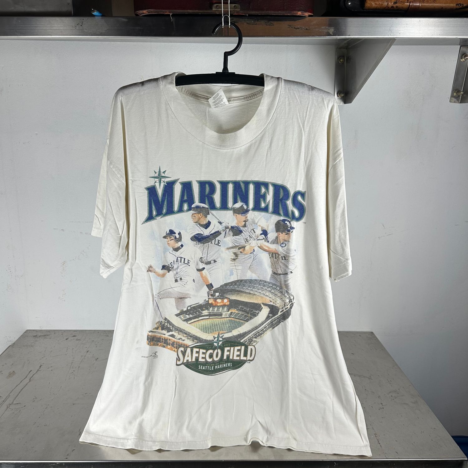 ​​Vintage 1999 Seattle Mariners Baseball MLB Graphic XL T-shirt
