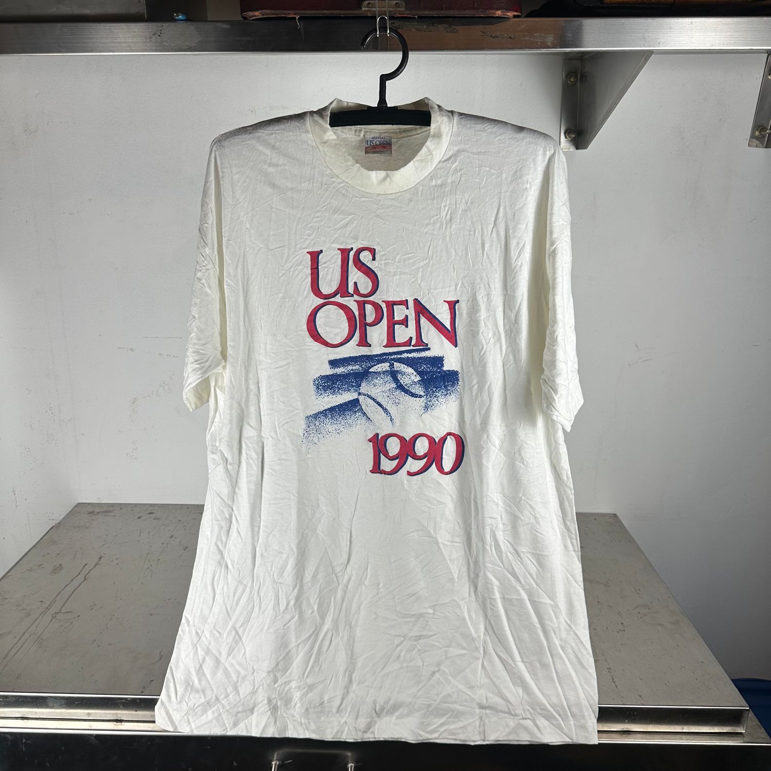​​Vintage 1990 US Open Tennis Championship XL Graphic T-shirt
