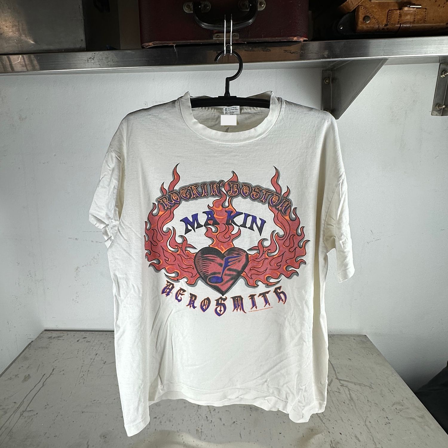 ​Vintage 1994 Aerosmith Rockin Boston Band  T-shirt