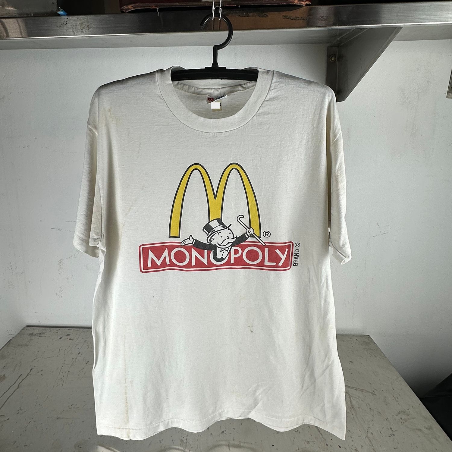 ​Vintage 90s Monopoly McDonalds Graphic Promo T-shirt