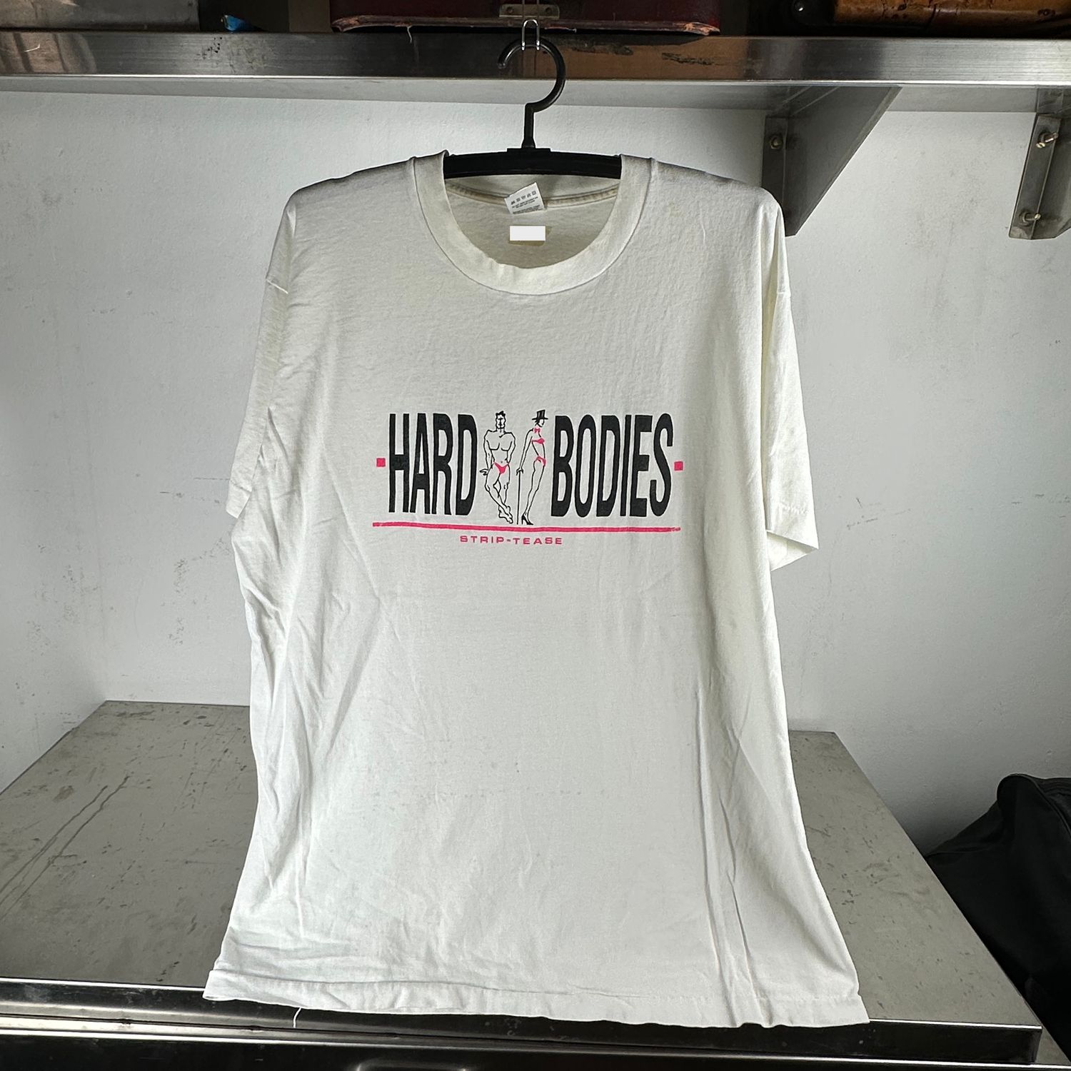 ​​Vintage 90s Hard Bodies Strip Tease Strip Club Cabaret T-shirt