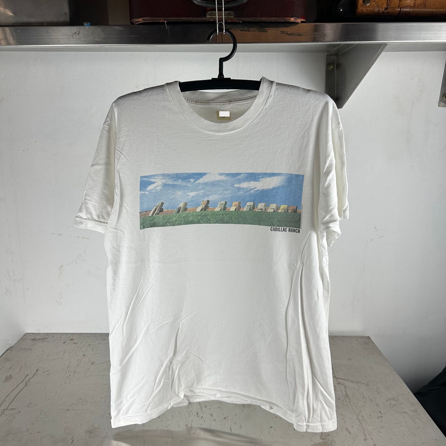 ​​Vintage 90s Cadillac Ranch Farm Artwork Graphic T-shirt