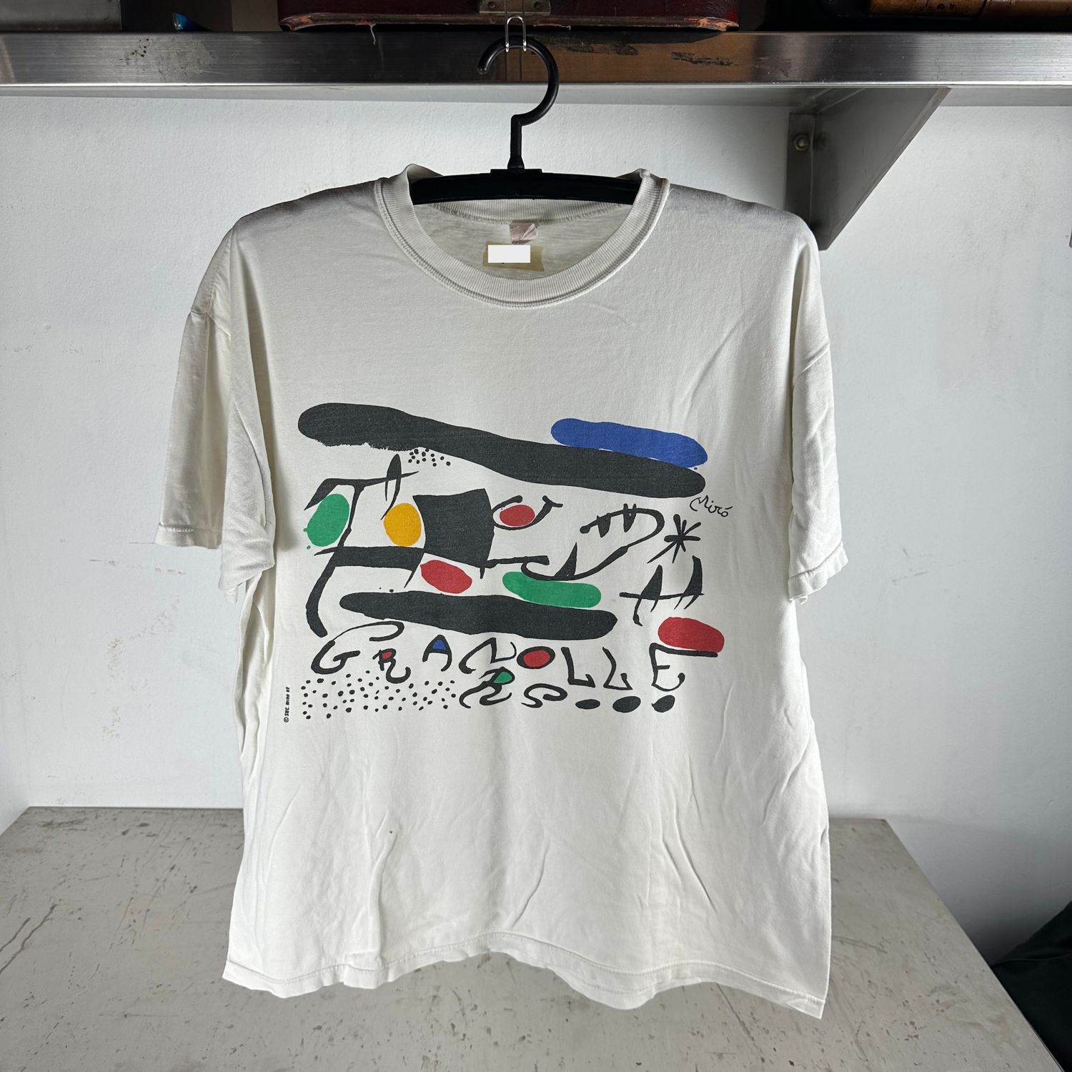 ​​Vintage 1992 Joan Miro Abstract Artwork Graphic XL T-shirt