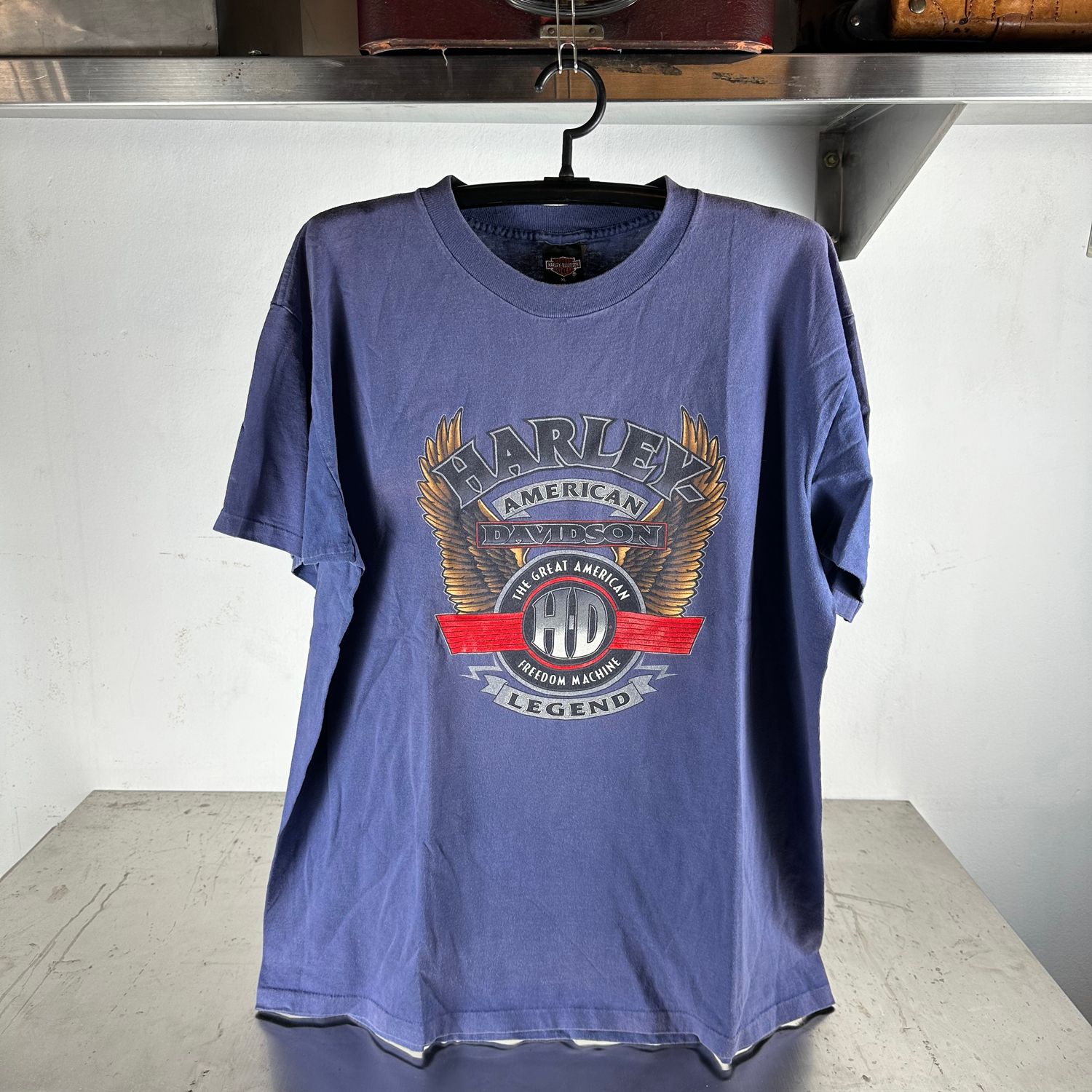 ​​Vintage 1992 Harley Davidson Motorcycle New York Rochester T-shirt