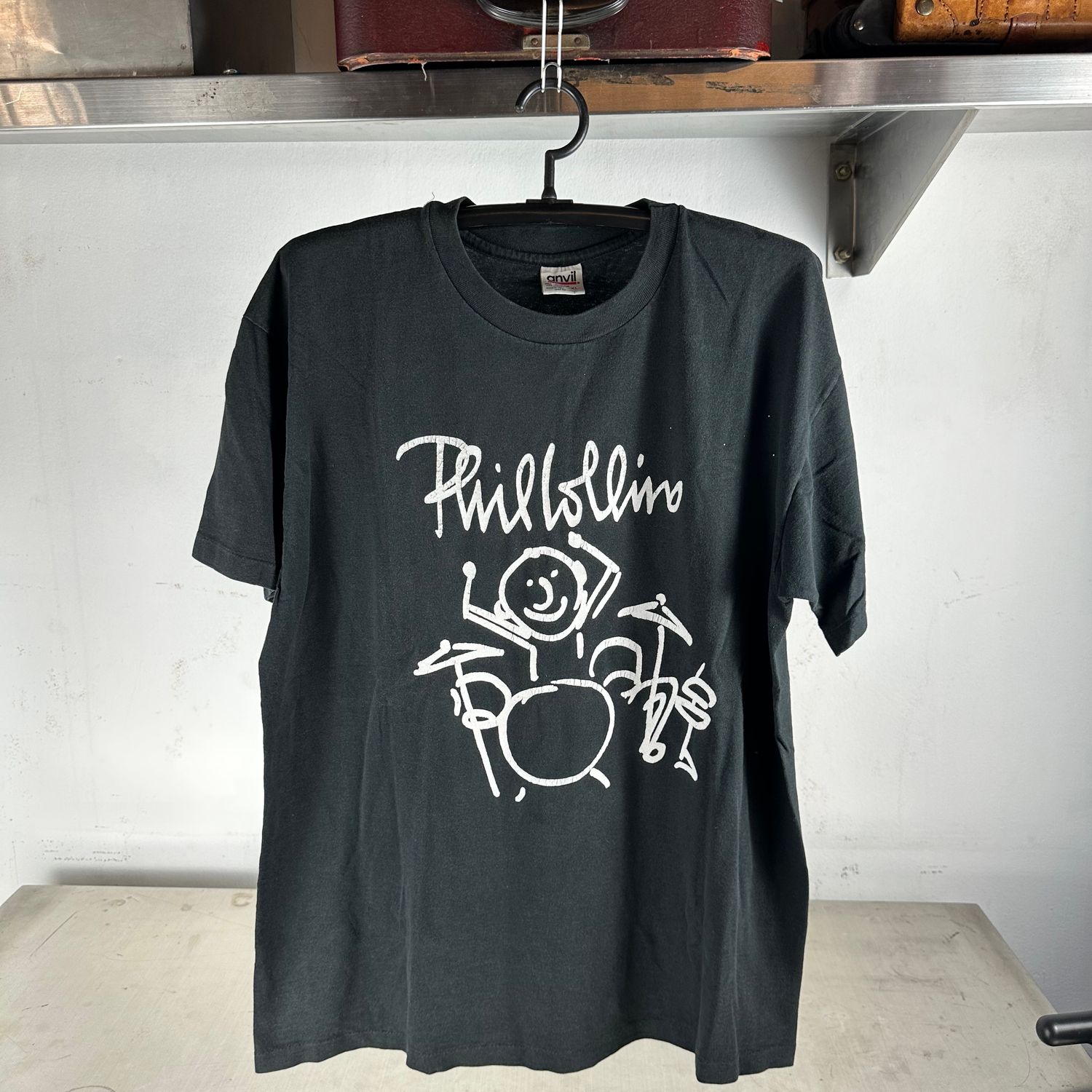 ​​Vintage 90s Phil Collins Singer Drummer Band Graphic T-shirt