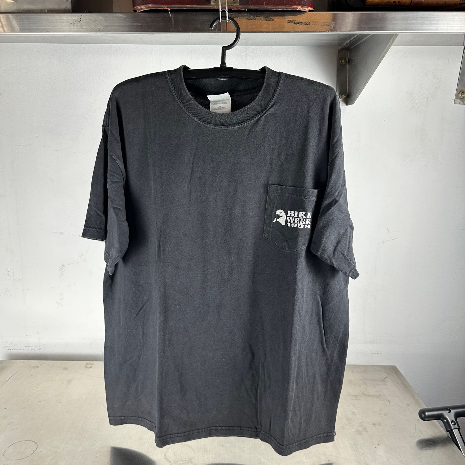 ​​Vintage 1999 Bike Week Myrtle Beach Eagle Motorcycle Graphic T-shirt