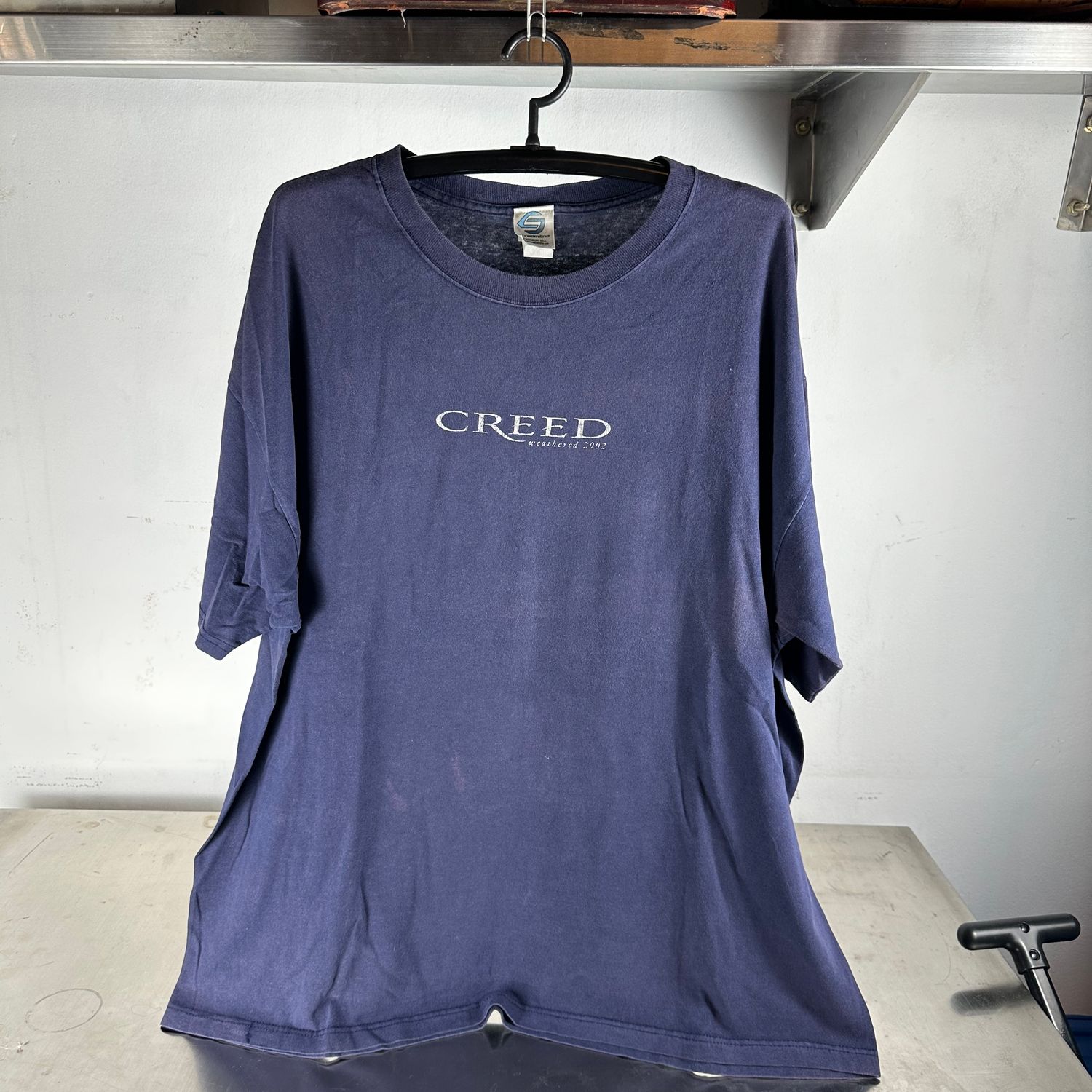 ​​Vintage 2002 Creed Weathered Rock Band Tour Concert 2XL T-shirt