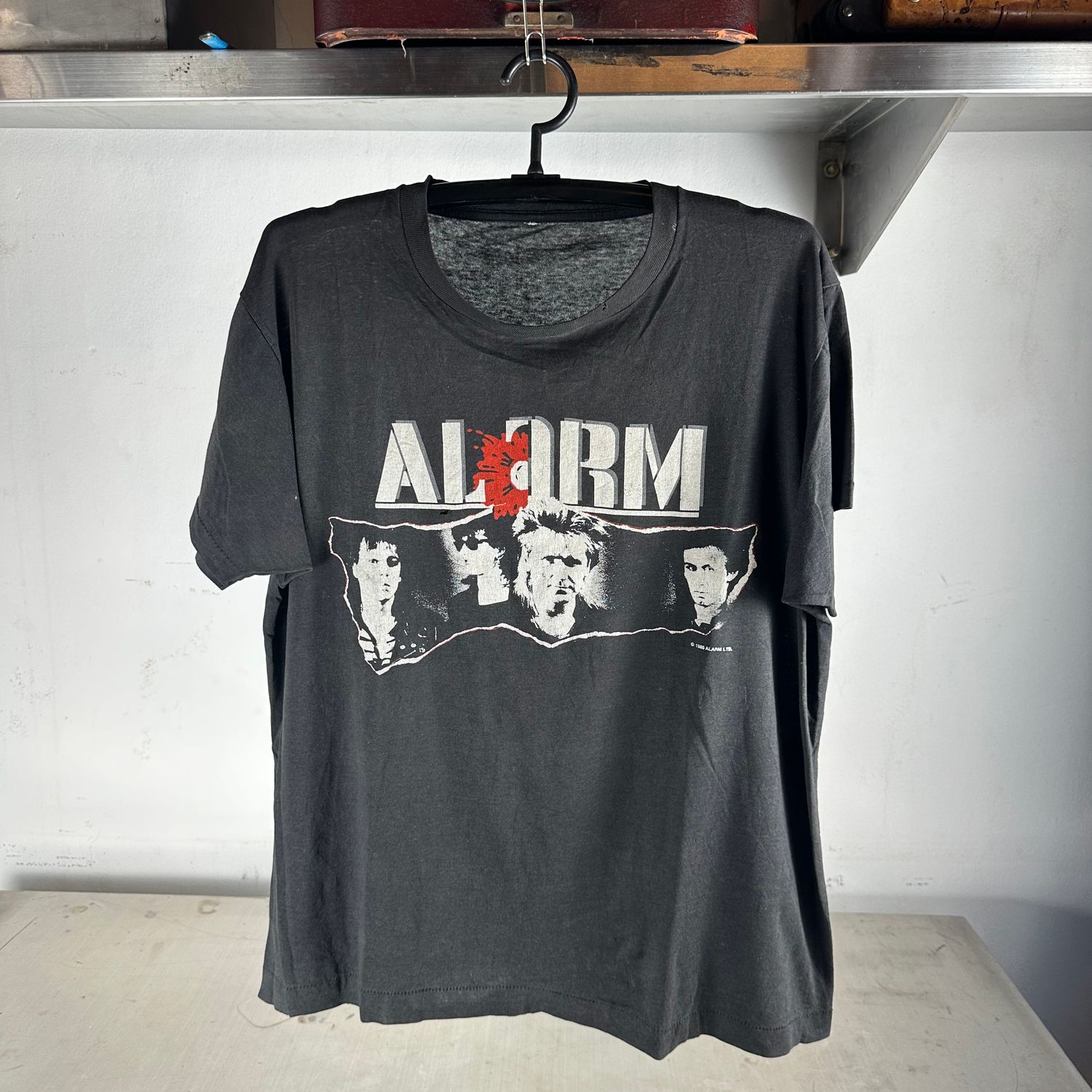 ​​Vintage 1986 The Alarm Spirit of 76 Tour Rock Band T-shirt