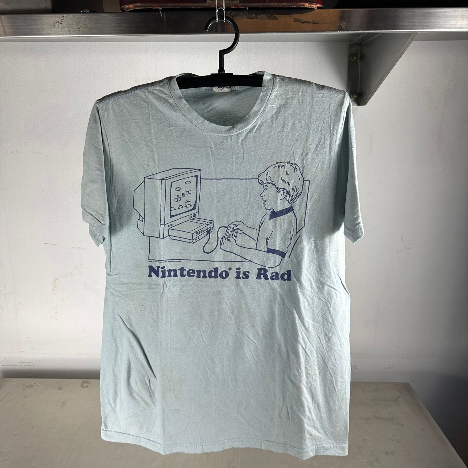 ​​​​Vintage 2005 Nintendo Is Rad Video Game Graphic T-shirt