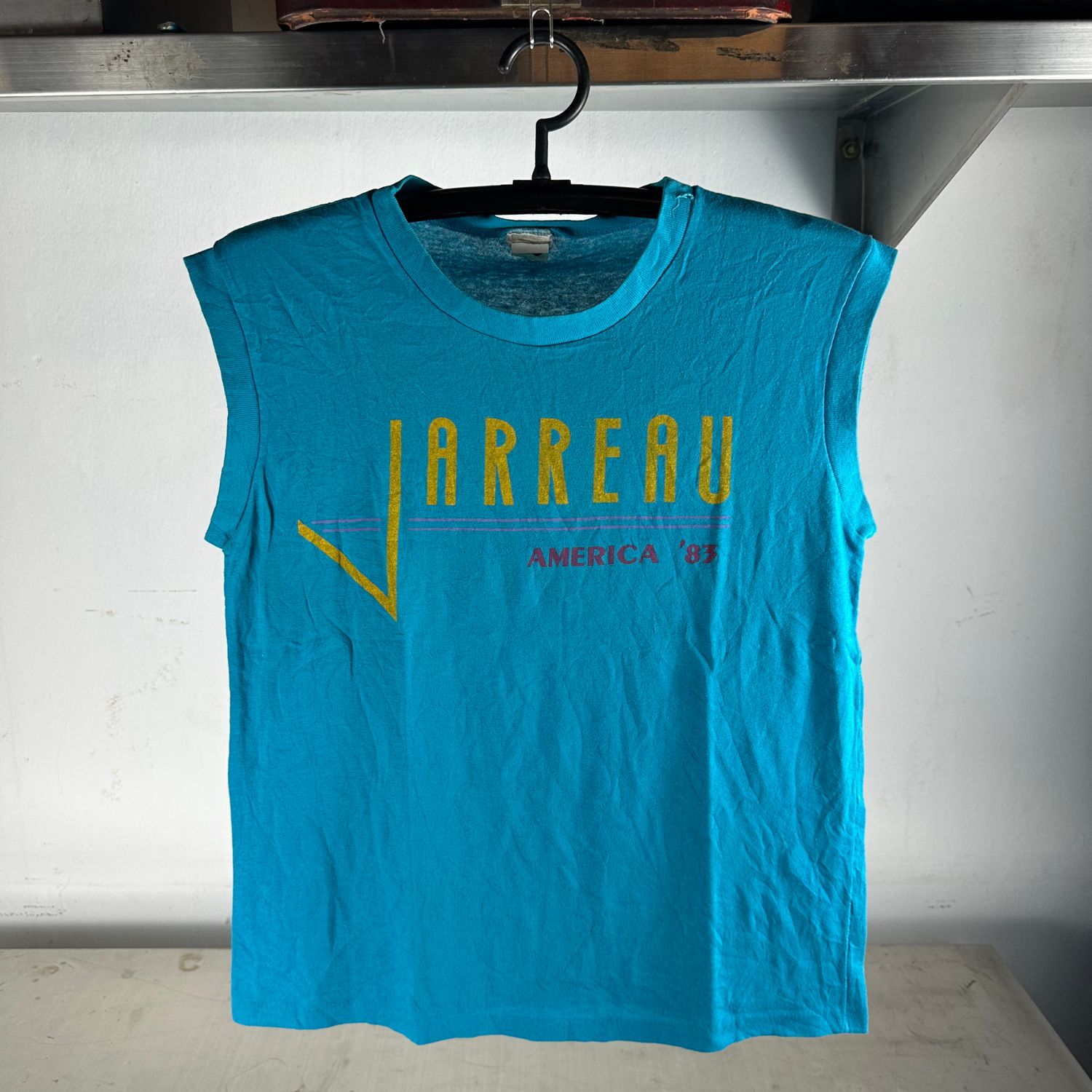 ​​​​​Vintage 1983 Al Jarreau America Tour Concert Sleeveless T-shirt