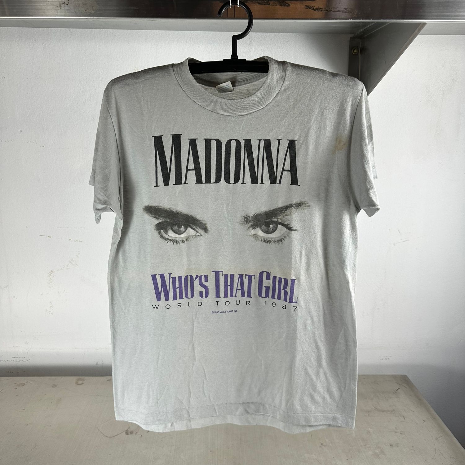 ​​​​​​Vintage 1987 Madonna Who's That Girl World Tour Concert T-shirt