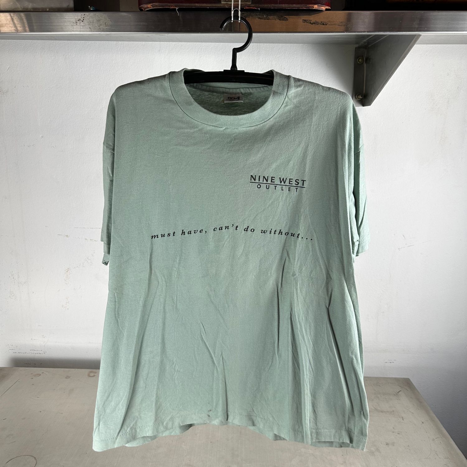 ​​​​​​Vintage 90s Nine West Outlet Basic Sneakers Definition T-shirt