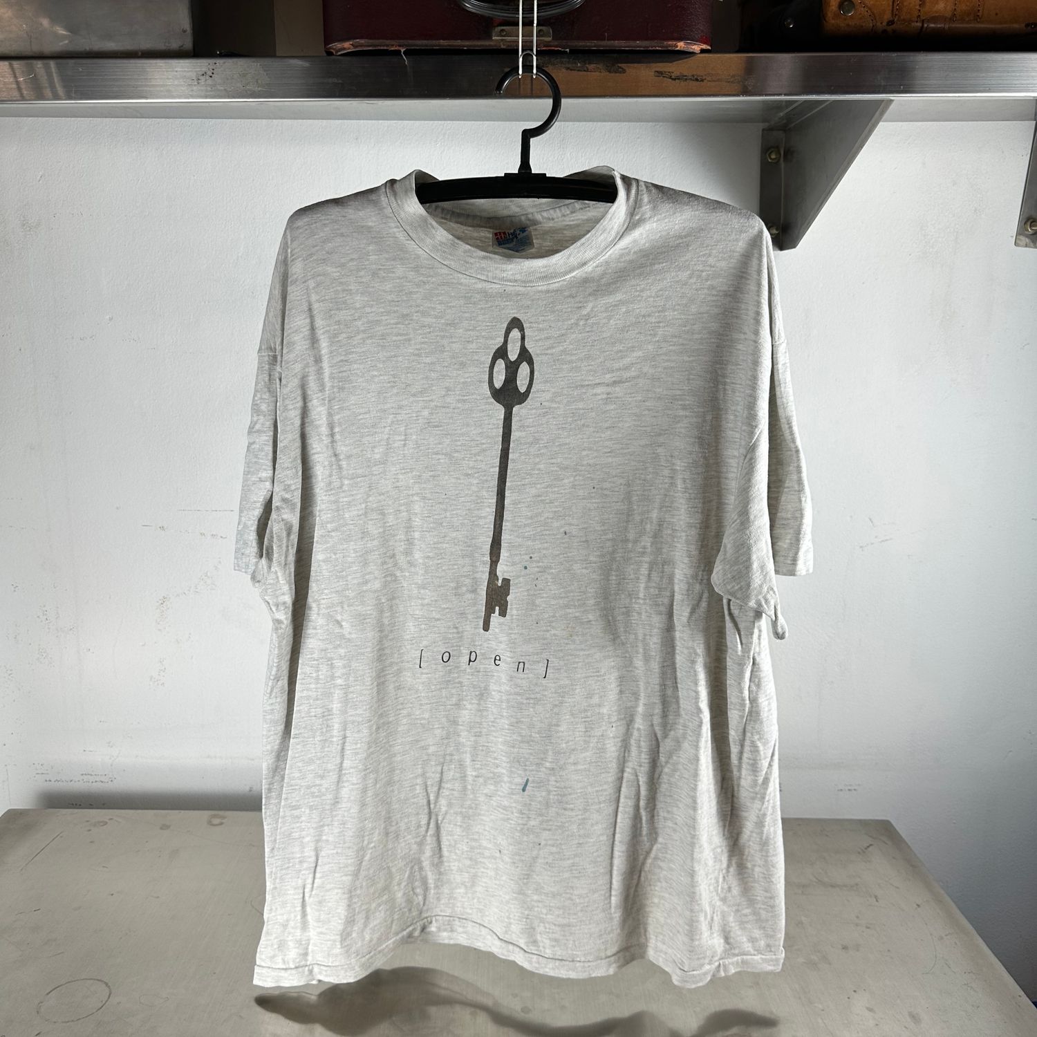 ​​​Vintage 90s Open Key PMcD Design Graphic Promo T-shirt