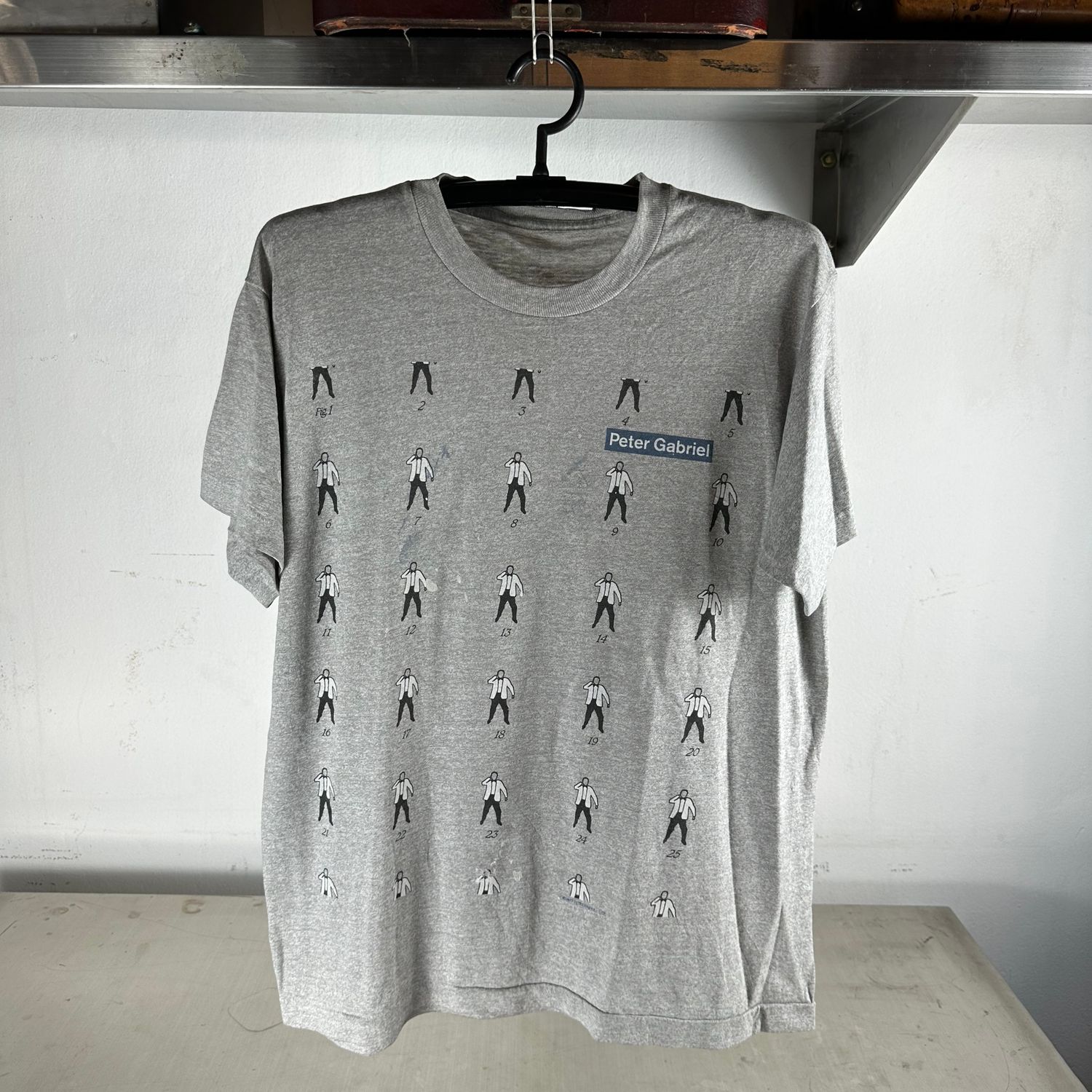 ​​Vintage 1987 Peter Gabriel Tour Concert T-shirt