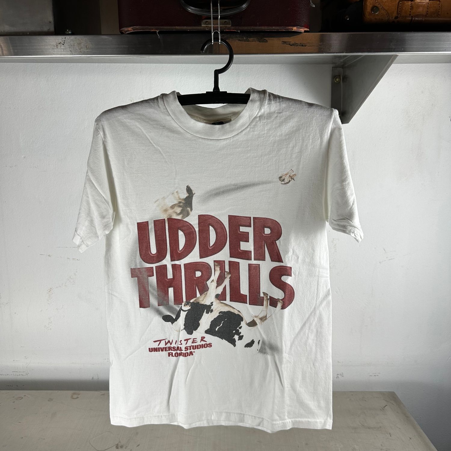​​Vintage 90s Twister Udder Thrills Universal Studios T-shirt