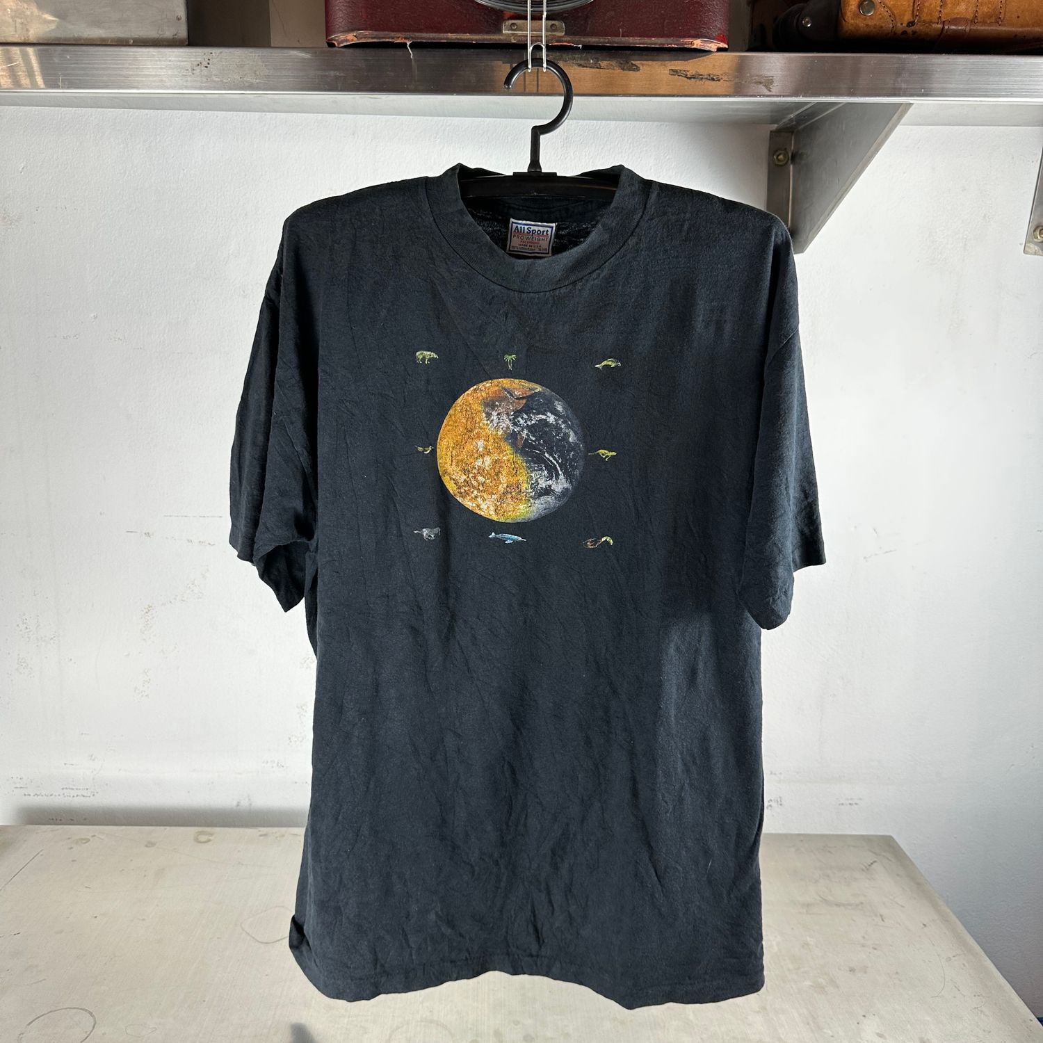 ​Vintage 90s Mana Cuando Los Angeles Lloran Earth Band T-shirt