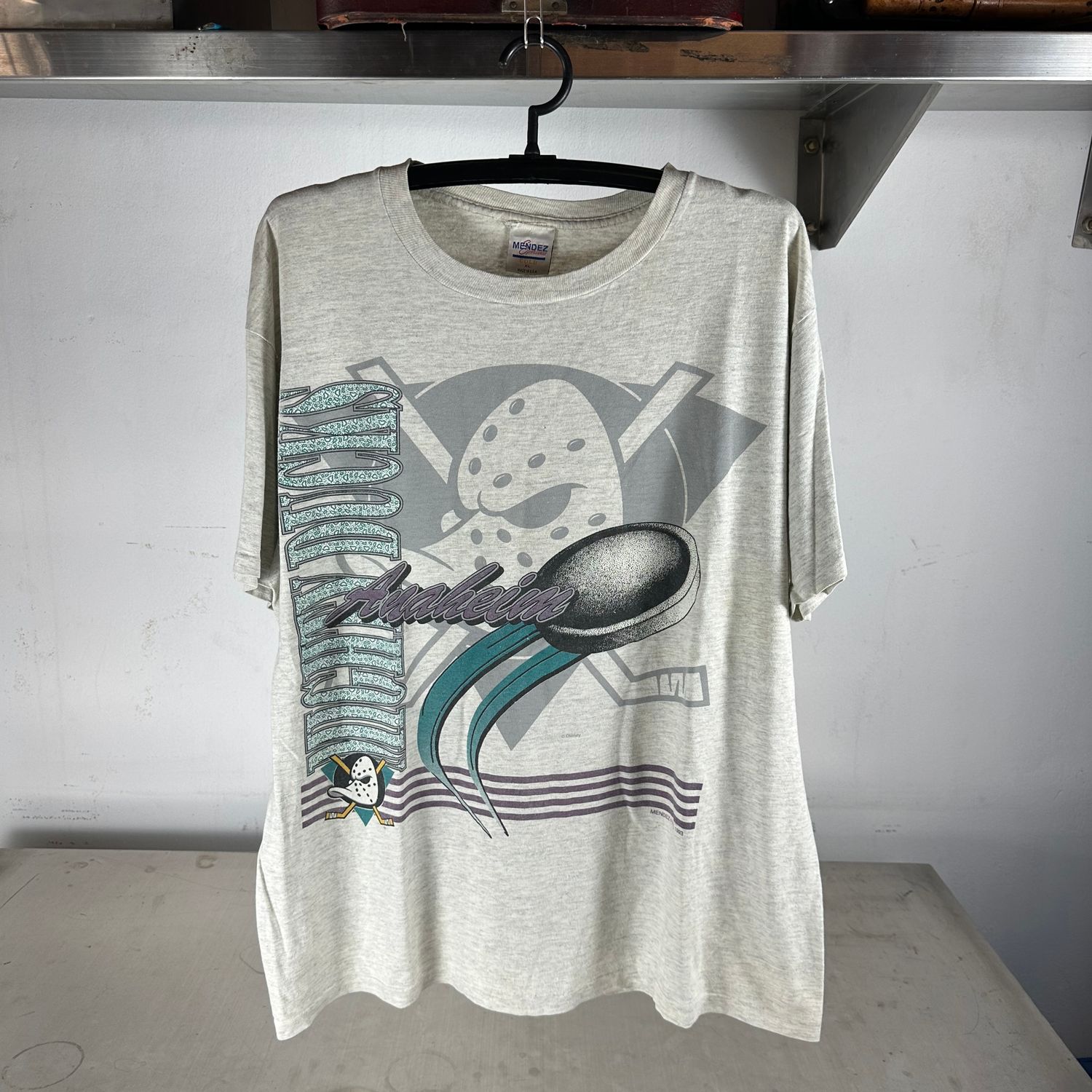 ​​​Vintage 1993 Anaheim Mighty Ducks NHL Graphic​ T-shirt