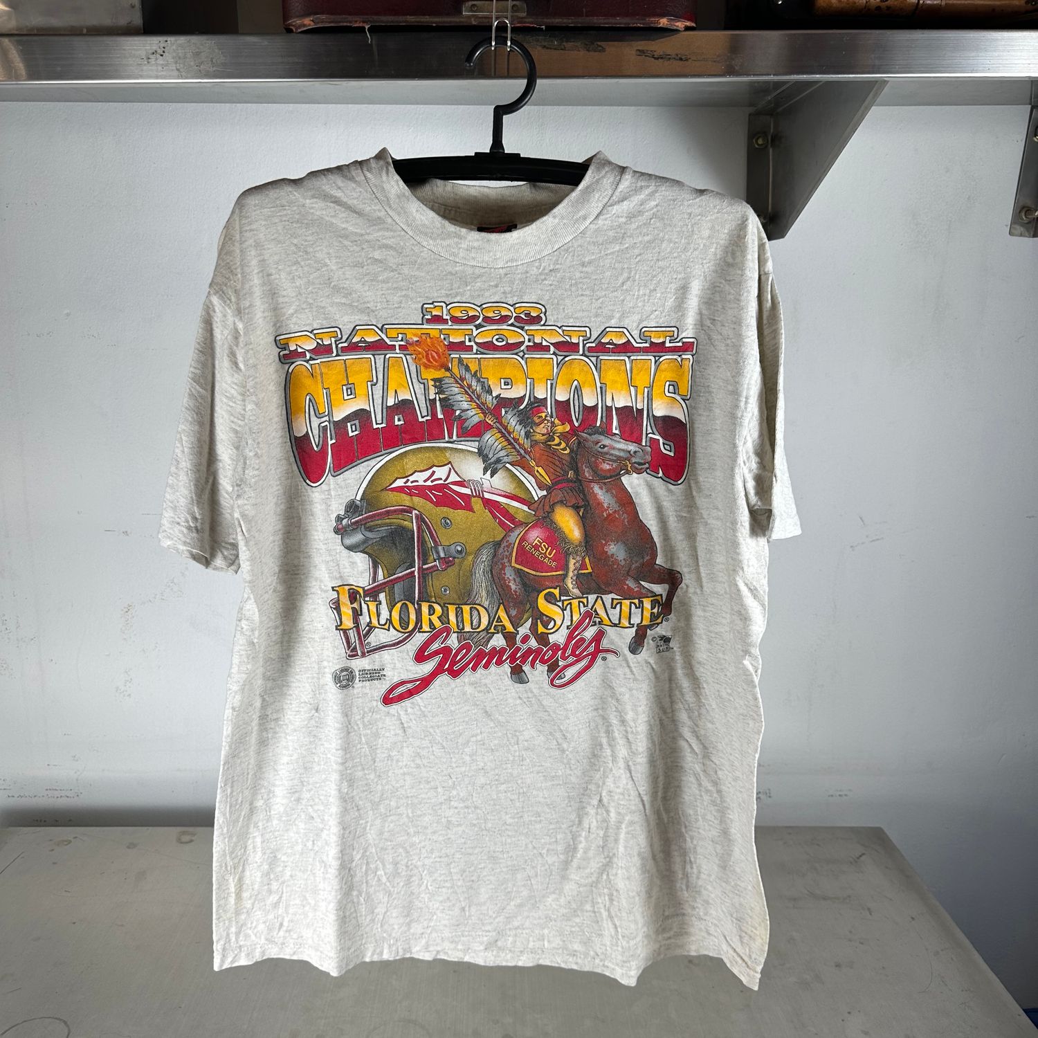 ​​Vintage 1993 FSU Seminoles NCAA National Champions T-shirt