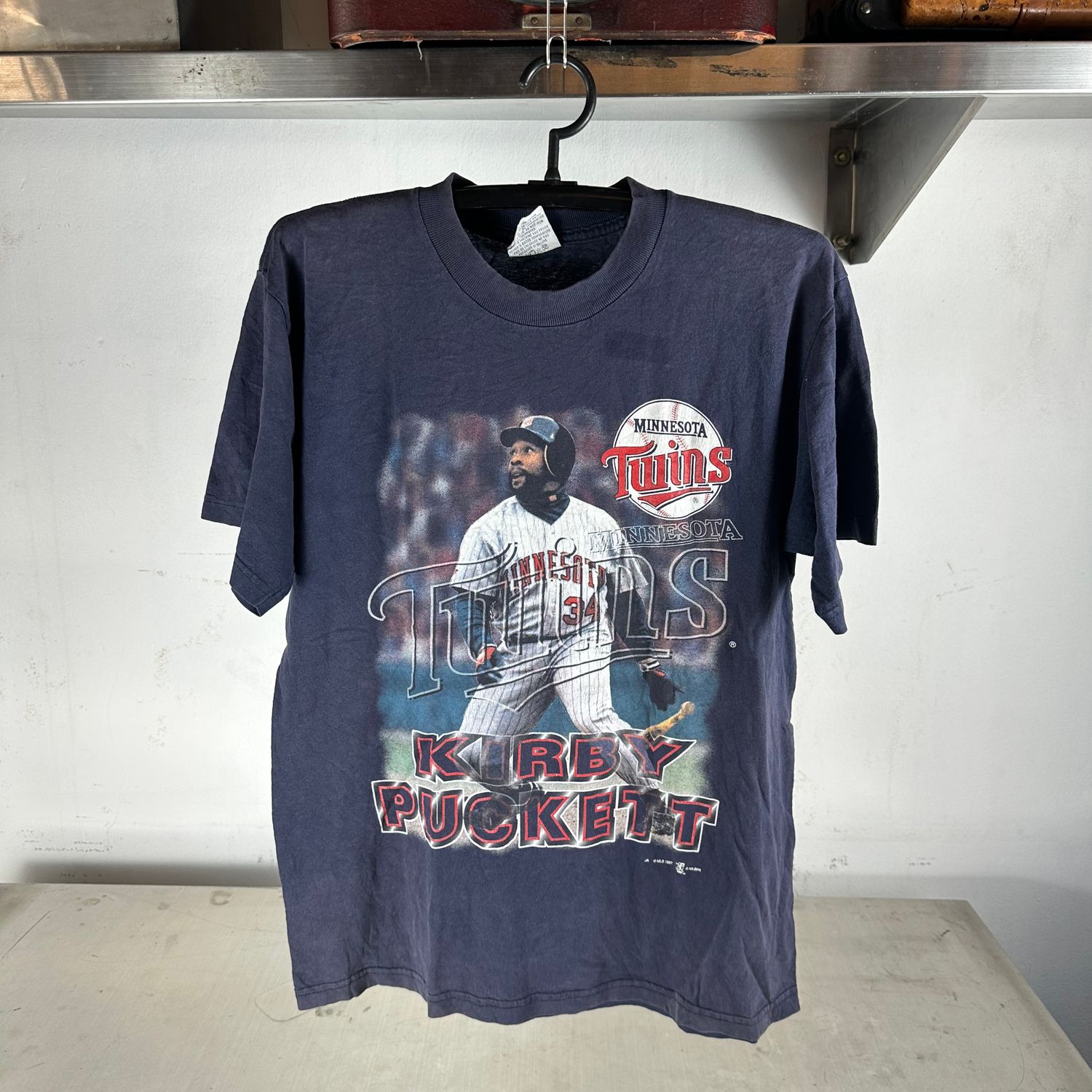 ​​Vintage 1997 Kirby Puckett Minnesota Twins MLB Graphic T-shirt