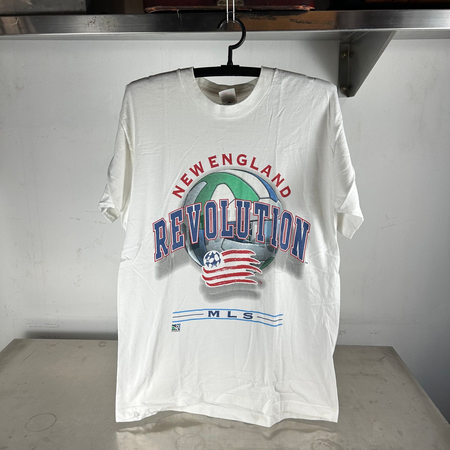 ​​Vintage 1996 New England Revolution MLS Soccer T-shirt