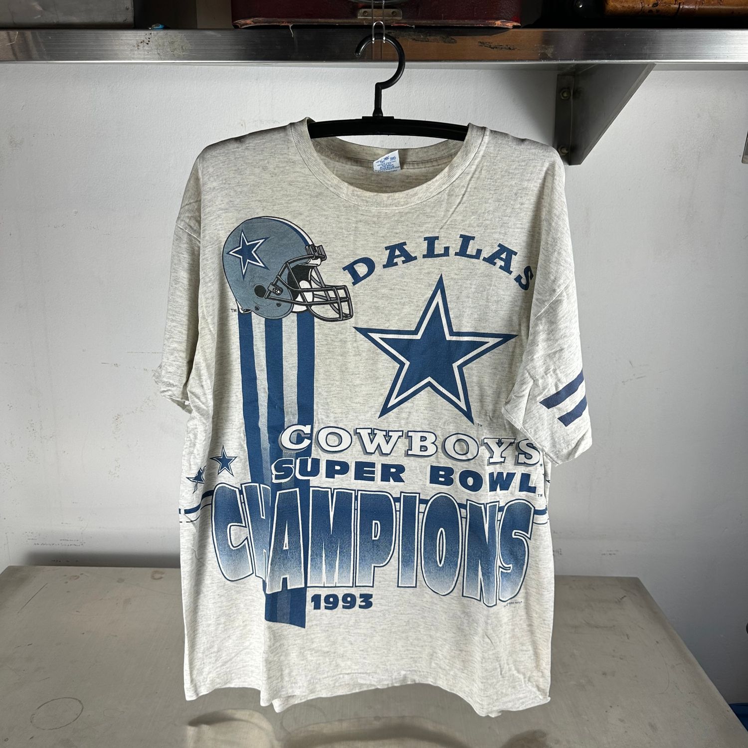​​Vintage 1993 Dallas Cowboys NFL Super Bowl Champions Salem Sportswear T-shirt