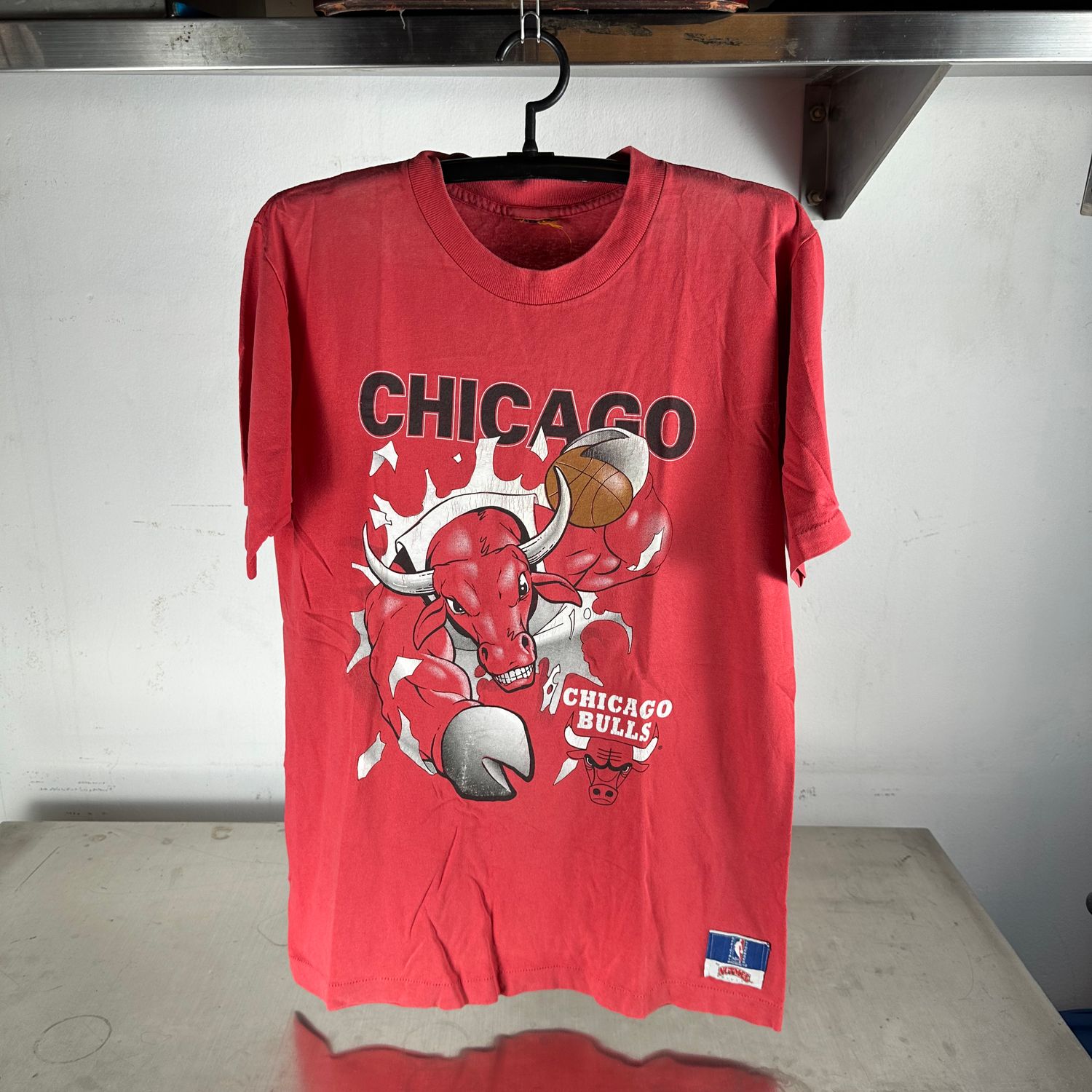 ​​Vintage 90s Chicago Bulls NBA Breakthrough Graphic T-shirt