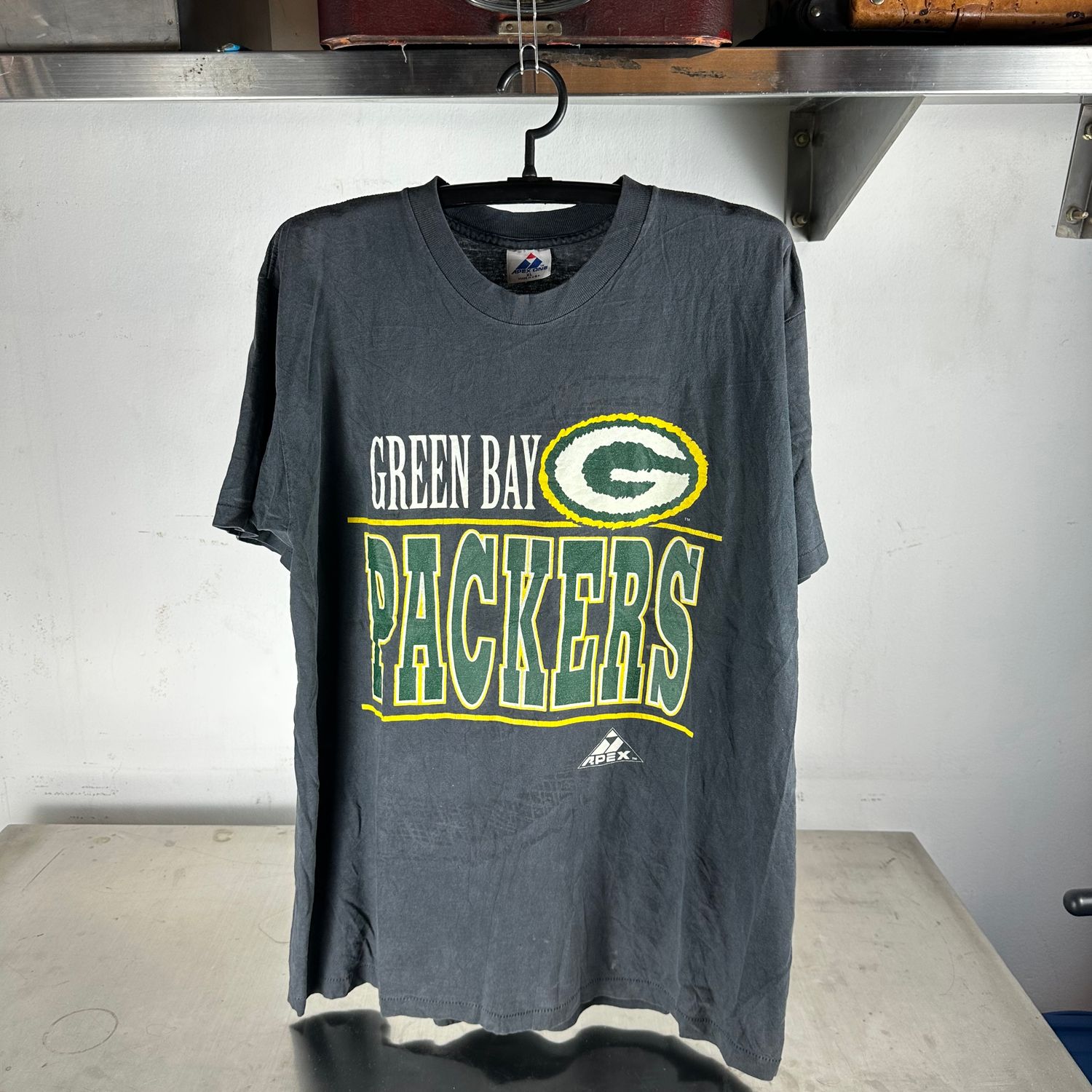 ​Vintage 90s Green Bay Packers NFL Apex One Double Sided T-shirt