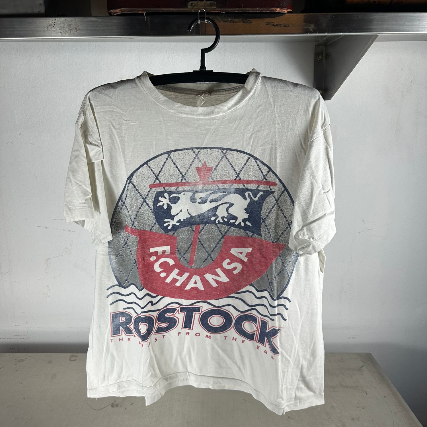 ​Vintage 90s FC Hansa Rostock The Beast From the East Soccer T-shirt