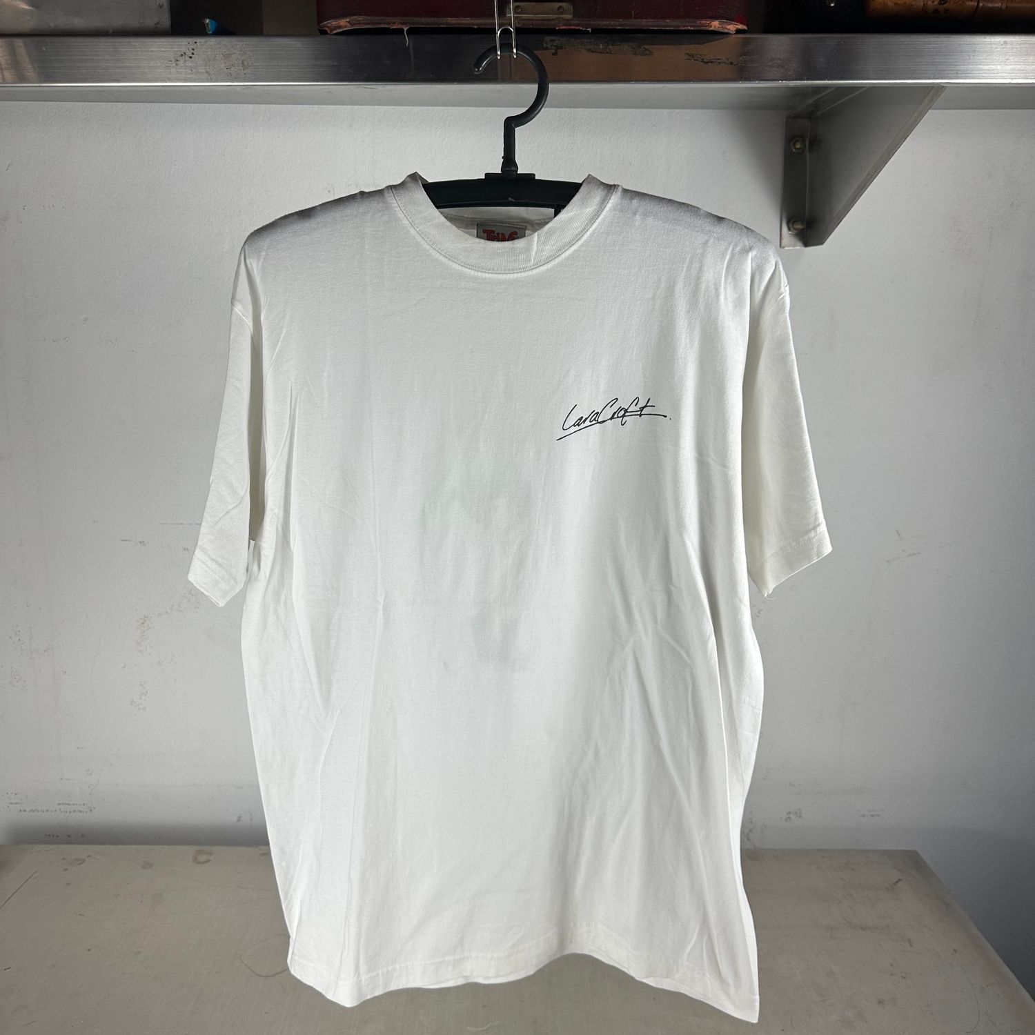 ​Vintage 2000s Lara Croft Tomb Raider Video Game Double Sided T-Shirt