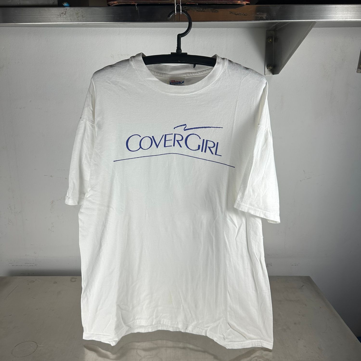 ​Vintage 90s Covergirl Magazine Logo Typography  T-Shirt