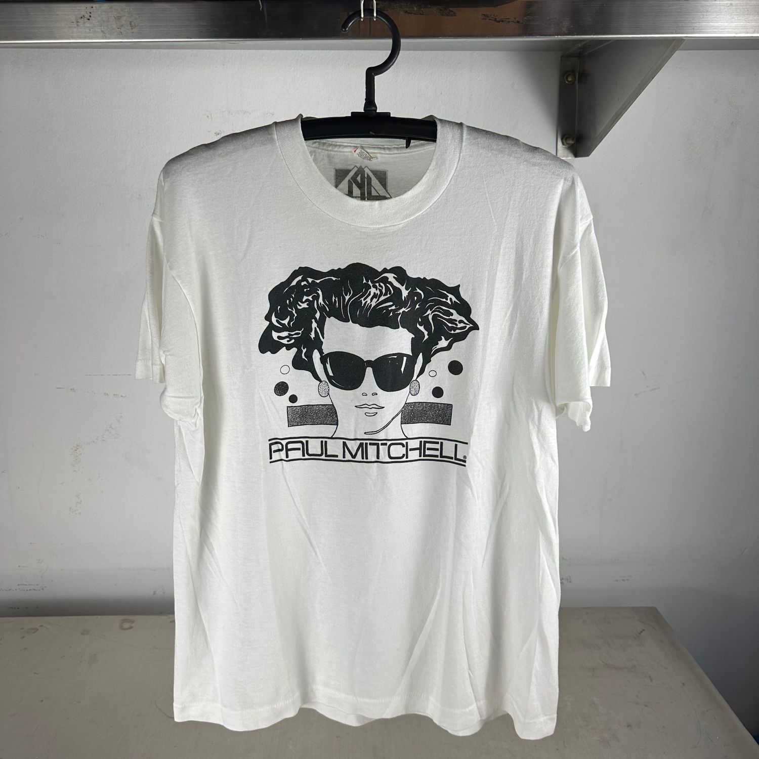 Vintage 80s Paul Mitchell Hair Care Product Promo T-Shirt