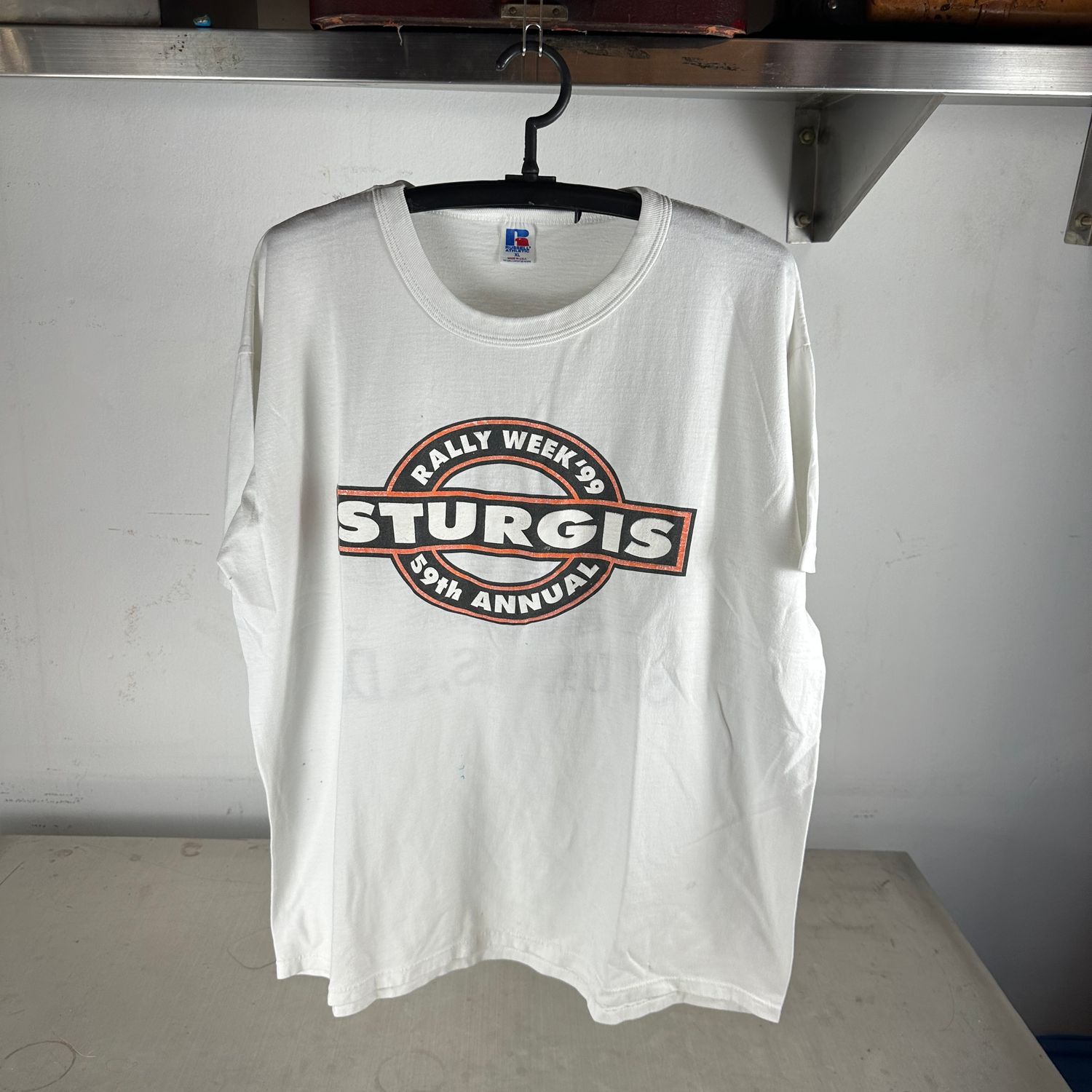 ​​Vintage 1999 Sturgis 59th Annual Rally Week Eagle Double Sided T-Shirt