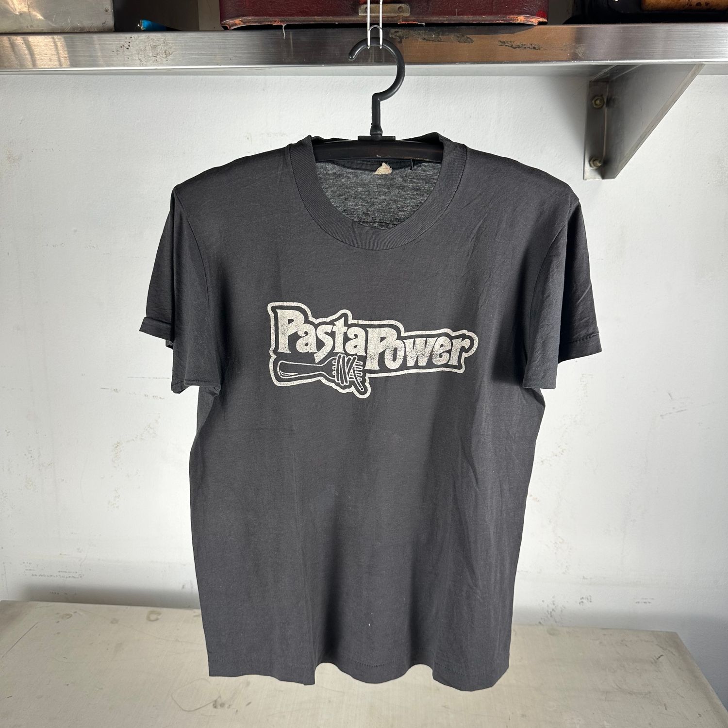 ​Vintage 80s Pasta Power Spaghetti Graphic T-Shirt