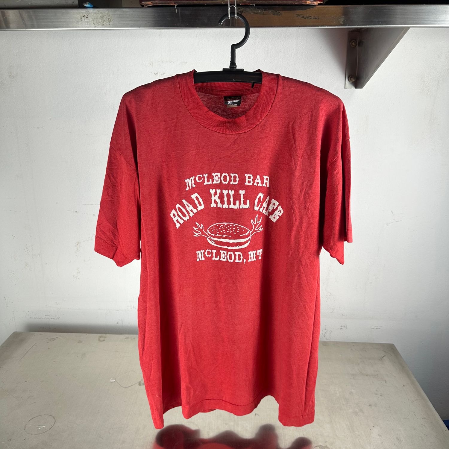​​Vintage 80s McLeod Bar Road Kill Cafe T-Shirt