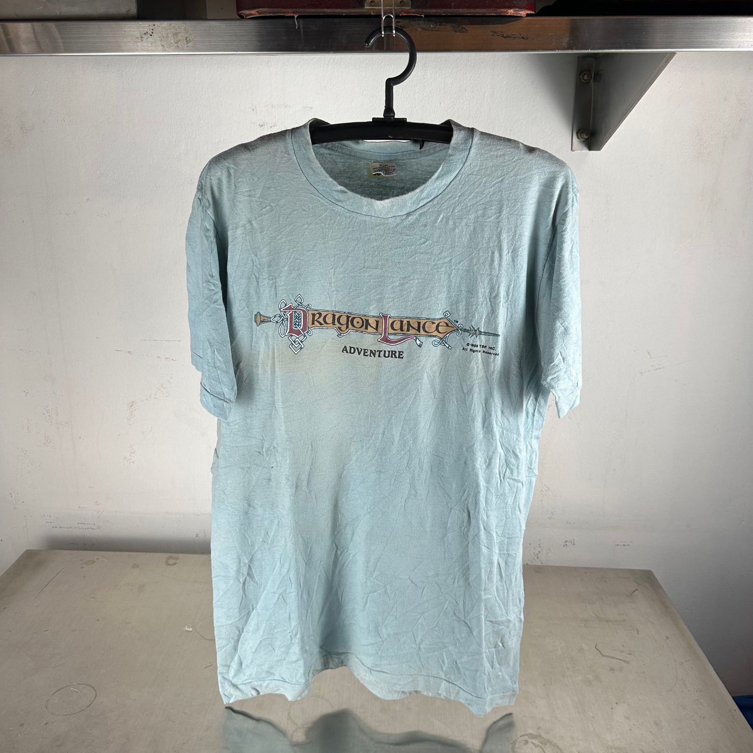 ​Vintage 80s DragonLance Adventure Fantasy Book T-Shirt