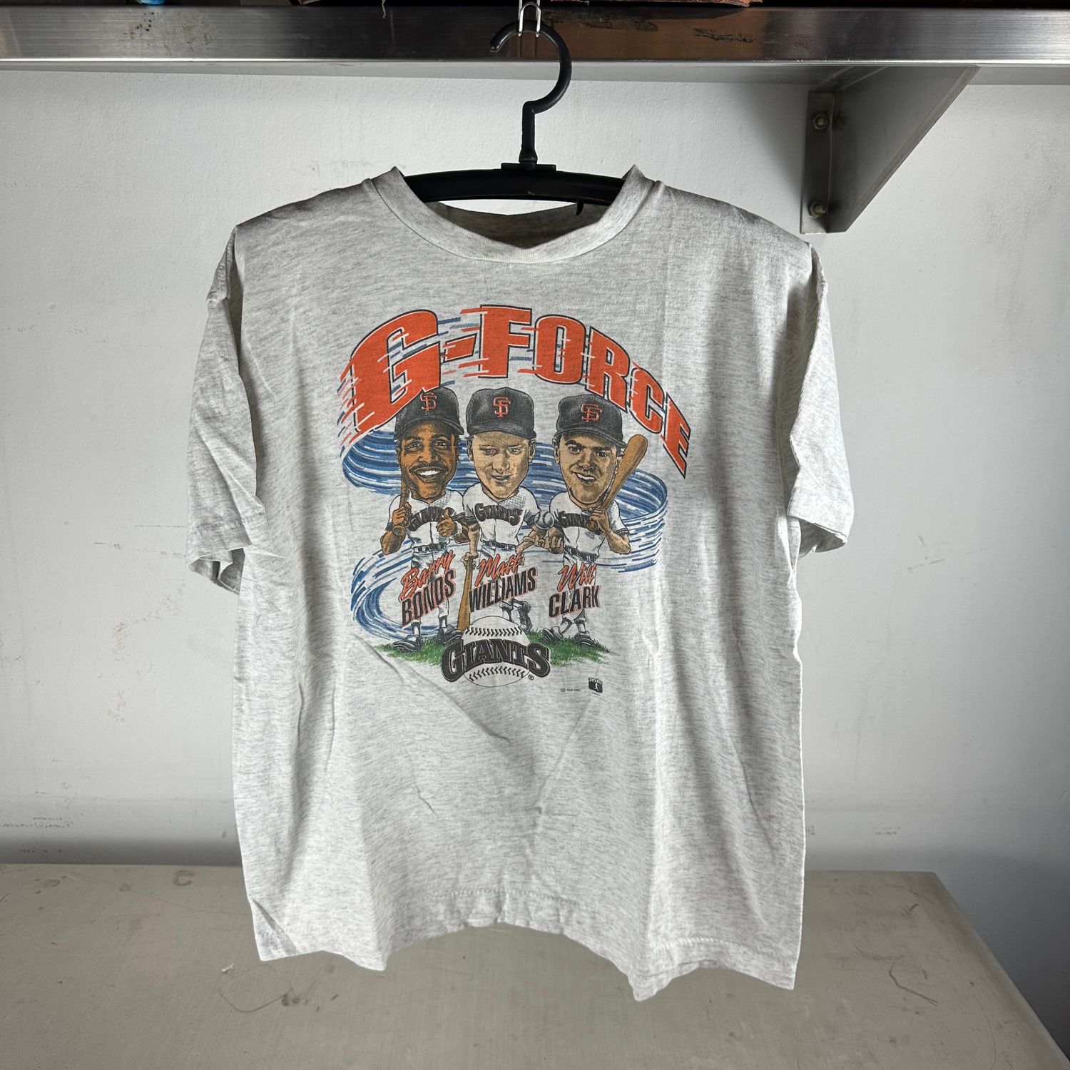 ​Vintage 1993 San Francisco Giants G-Force MLB Caricature T-Shirt