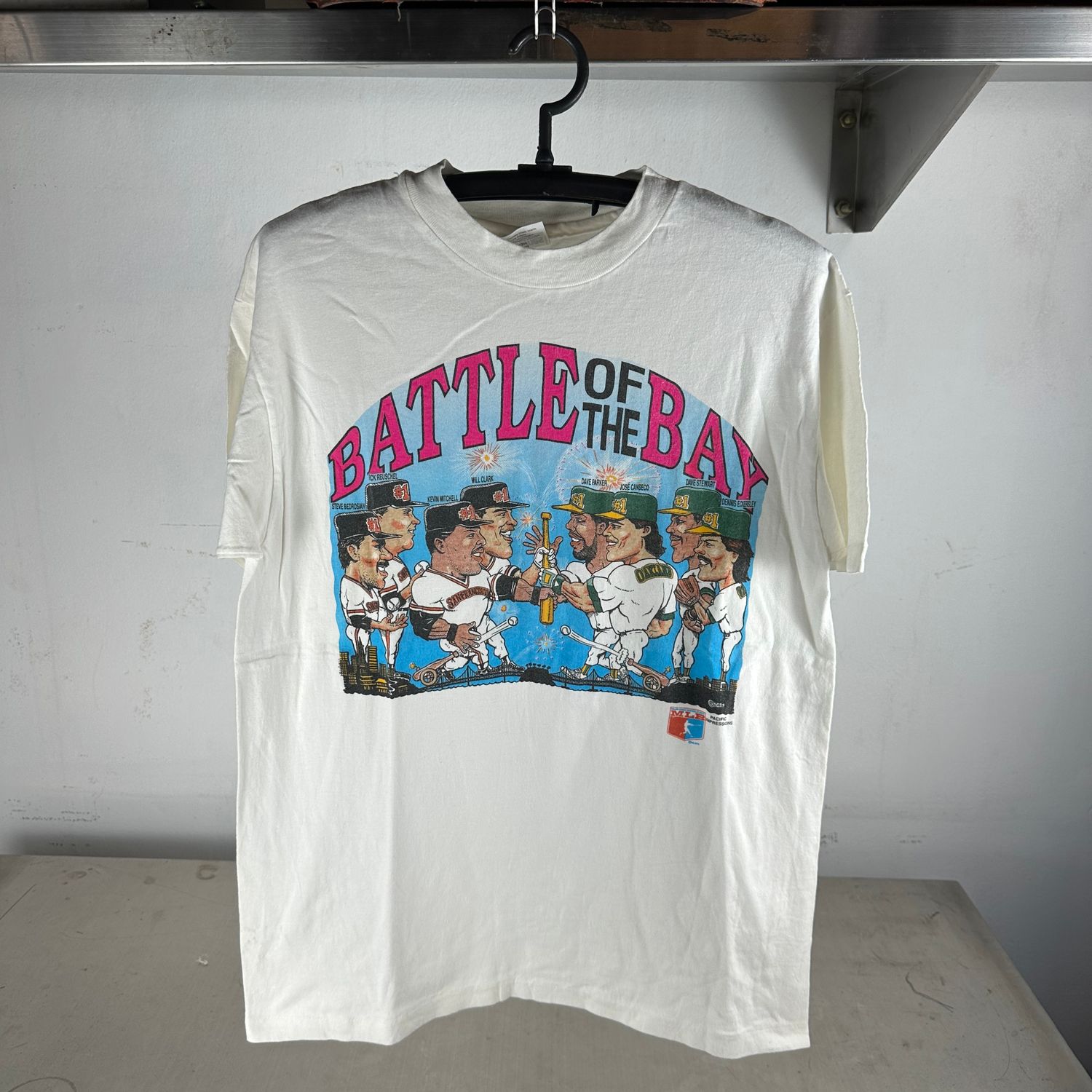 ​Vintage 1989 MLB World Series Battle Of The Bay Oakland VS Giants T-Shirt