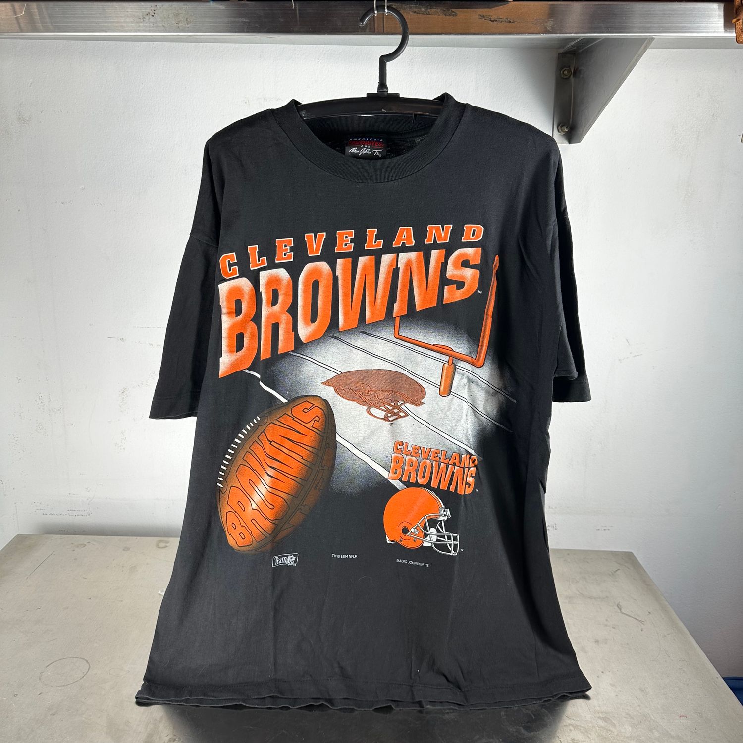 ​Vintage 1994 Cleveland Browns NFL Graphic XL T-Shirt