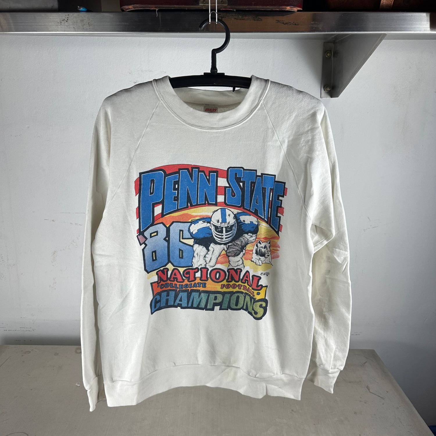​Vintage 1986 Penn State NCAA National Football Champs Sweatshirt