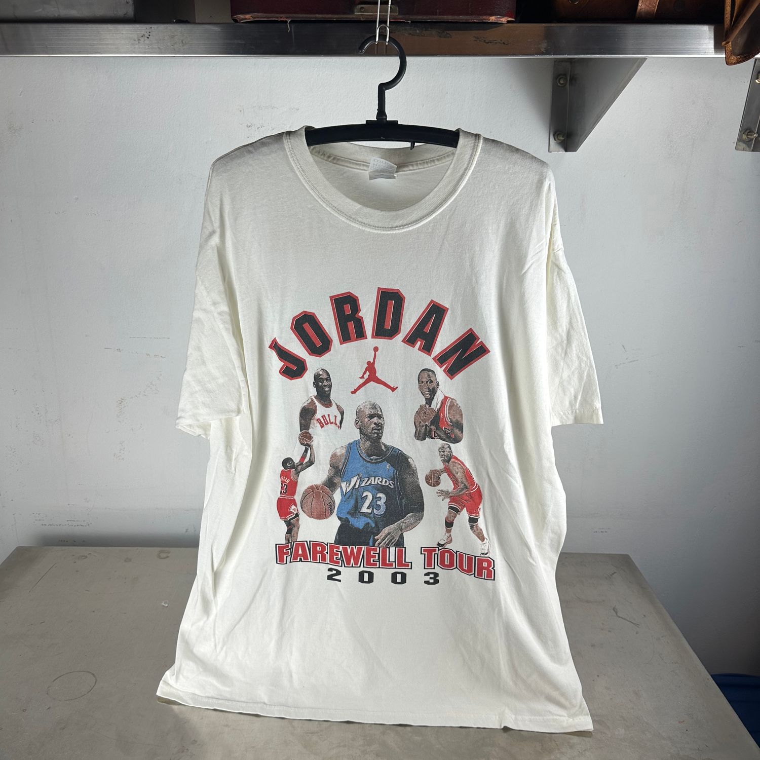 ​Vintage 2003 Michael Jordan Farewell Tour NBA Tribute T-Shirt