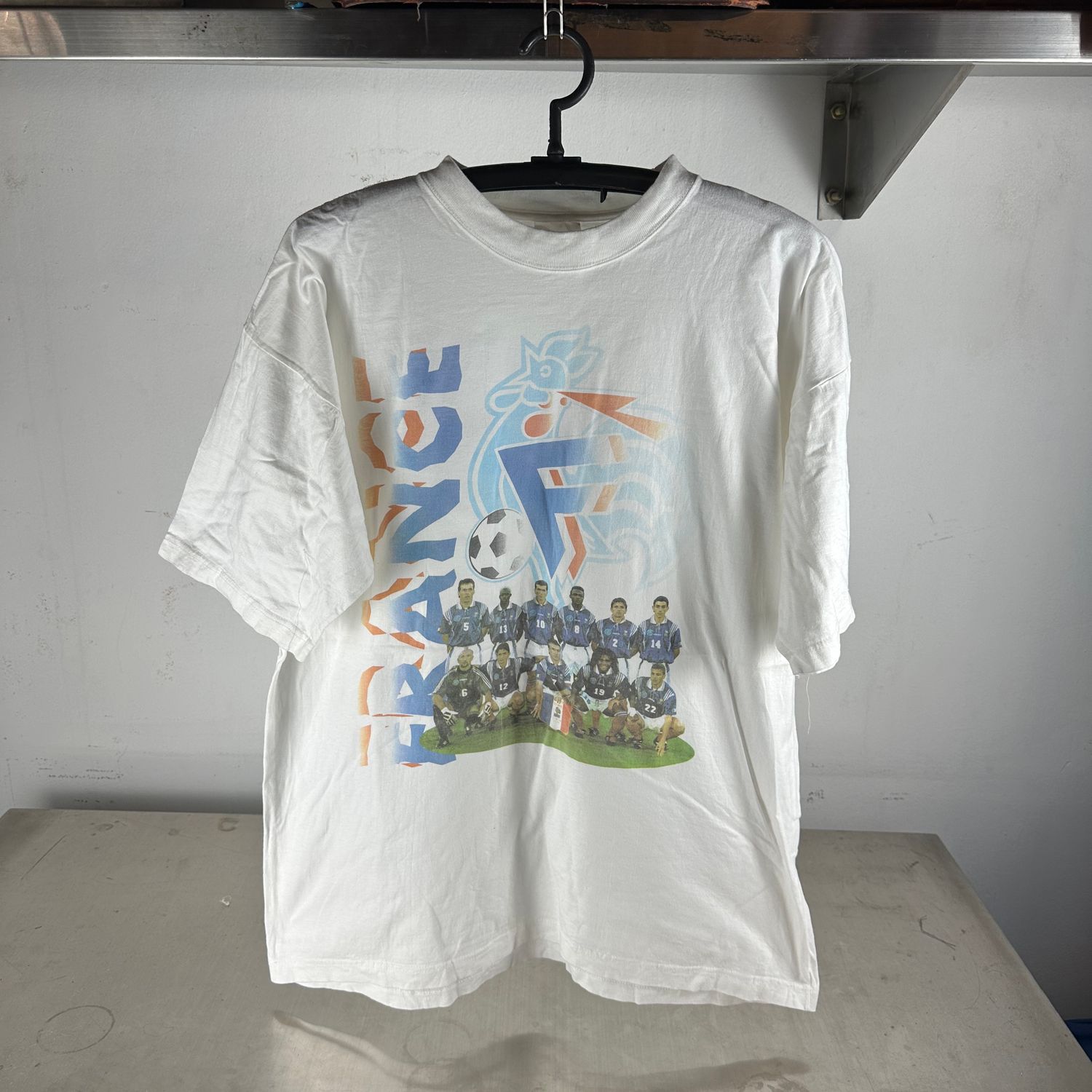 ​Vintage 1998 France Soccer National Team World Cup Squad T-Shirt