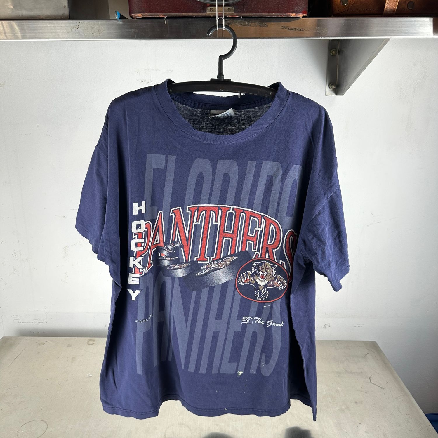 ​Vintage 1993 Florida Panthers NHL Hockey Graphic T-Shirt