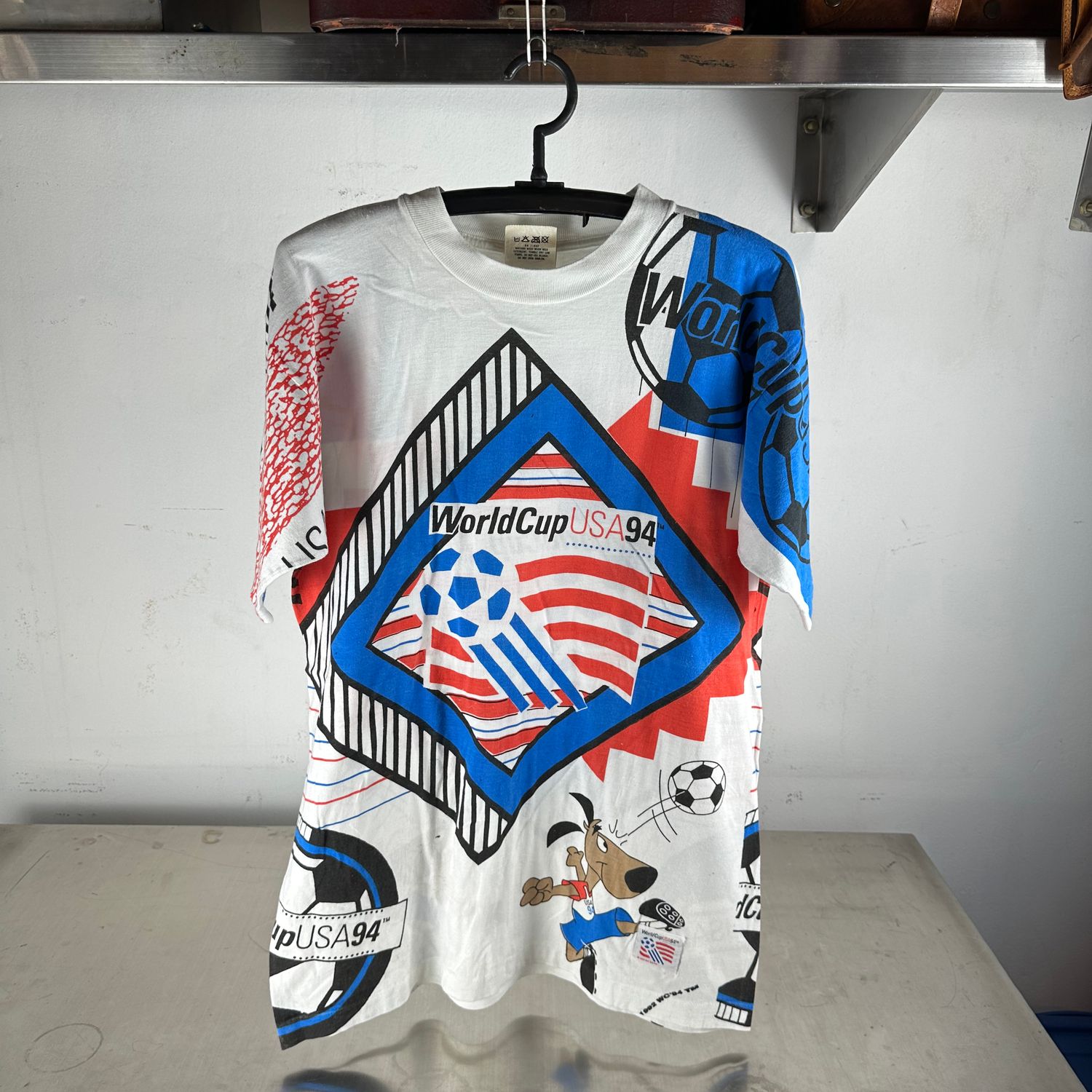 ​​Vintage 1994 USA Soccer World Cup All Over Print AOP T-Shirt