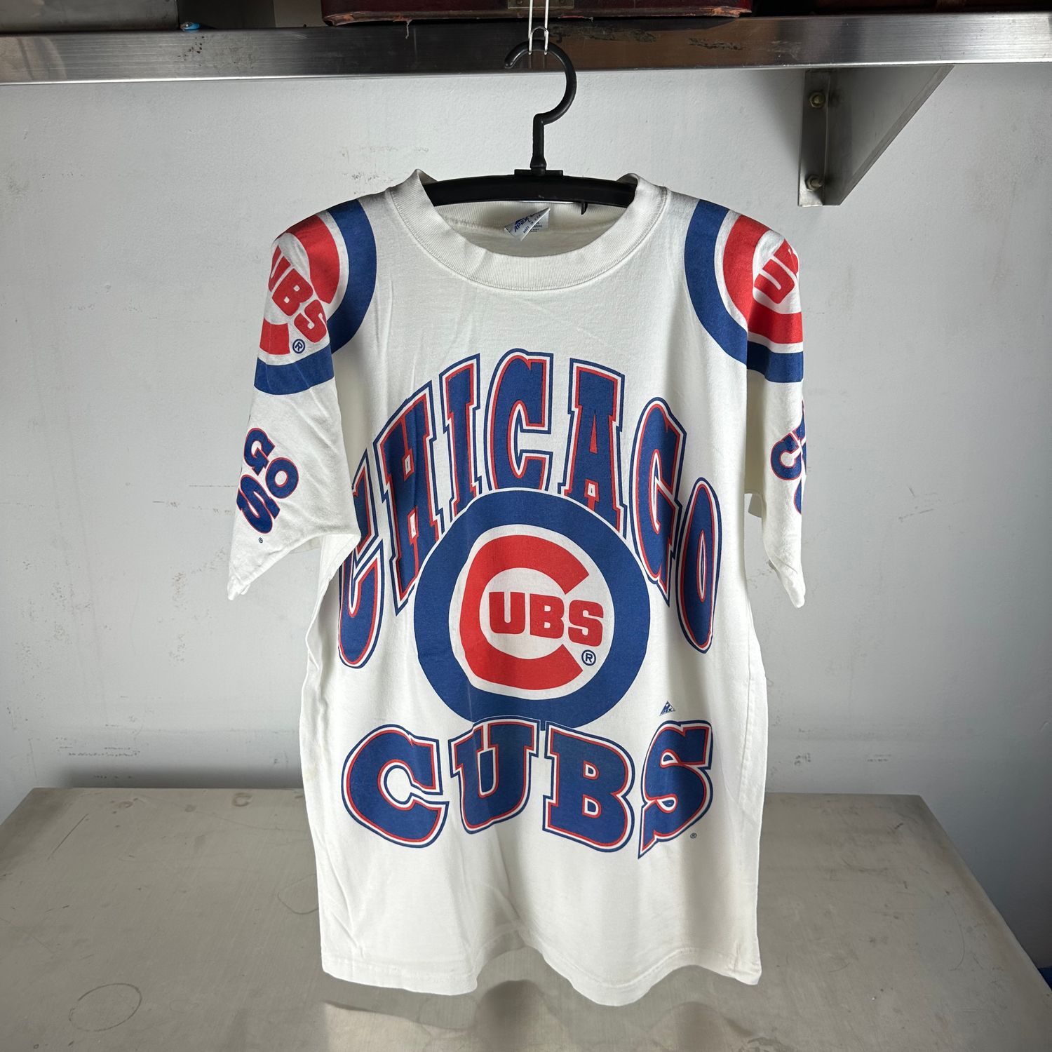 ​Vintage 90s Chicago Cubs MLB Apex One AOP T-Shirt