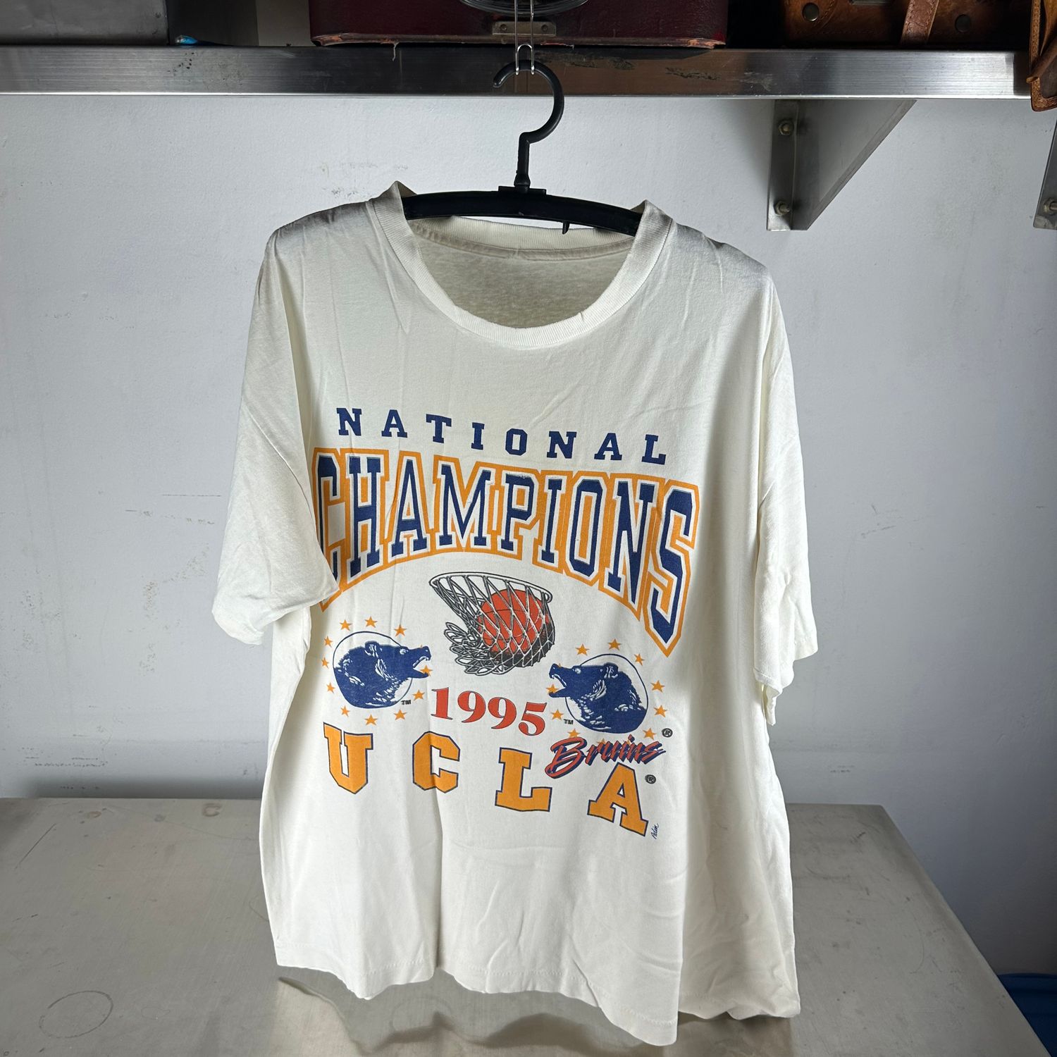 ​Vintage 1995 UCLA Bruins NCAA Basketball National Champions T-Shirt