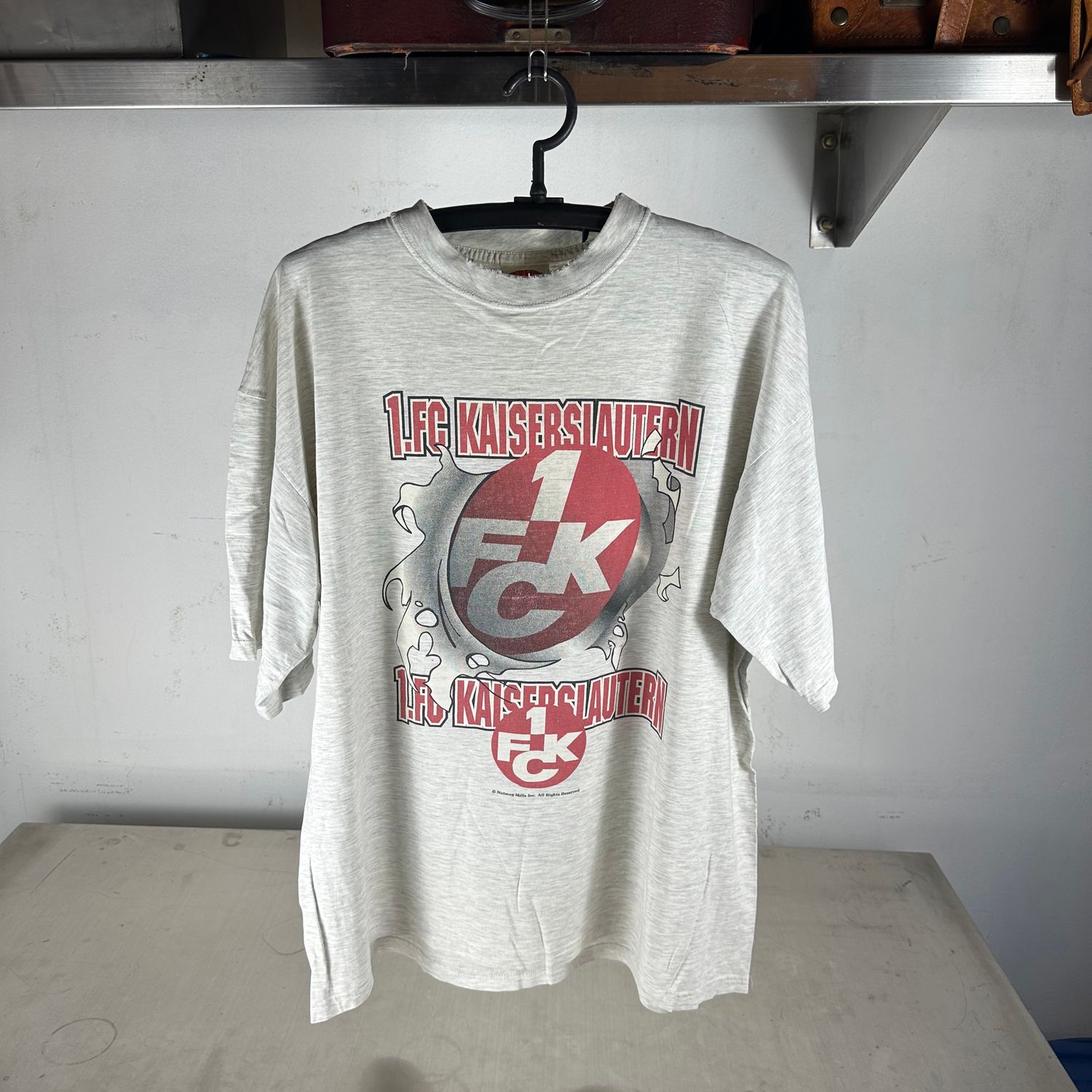 ​Vintage 90s 1. FC Kaiserslautern German Soccer Nutmeg Breakthrough T-Shirt